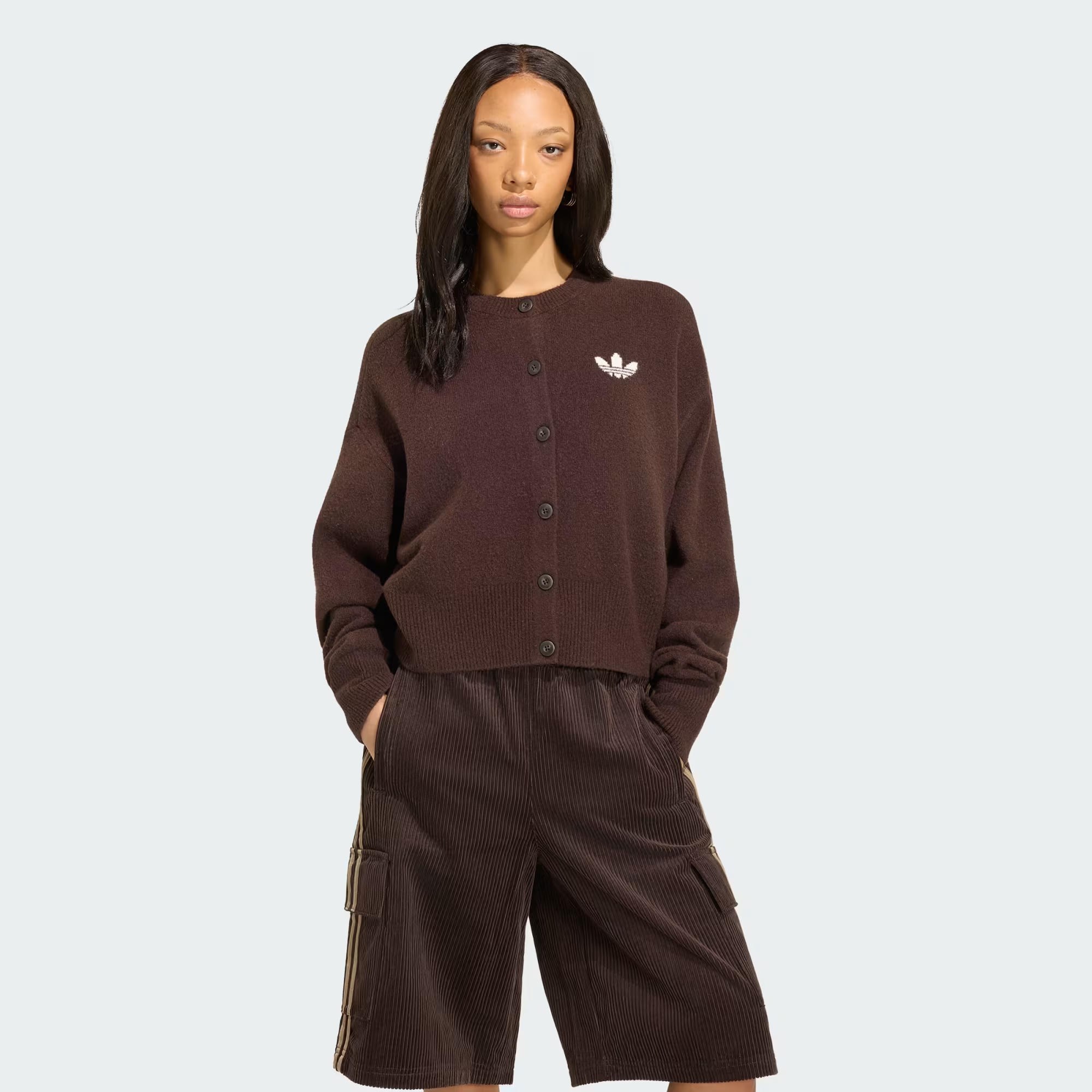 ESS CARDIGAN - ADIDAS SIYAH