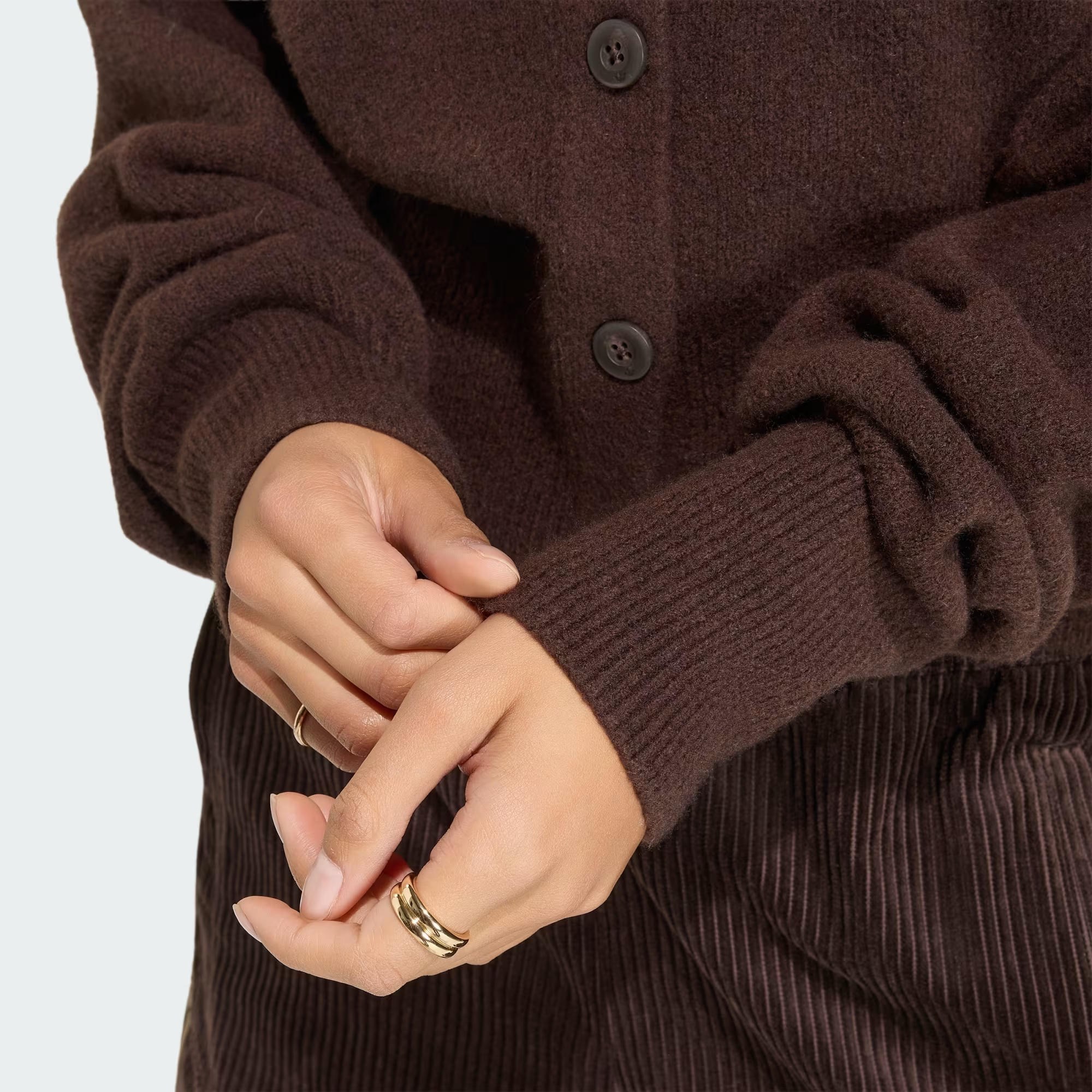 ESS CARDIGAN - ADIDAS SIYAH