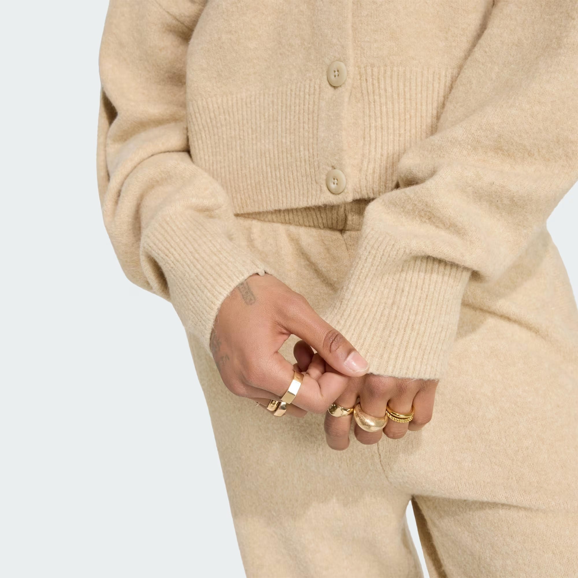 ESS CARDIGAN - ADIDAS SIYAH