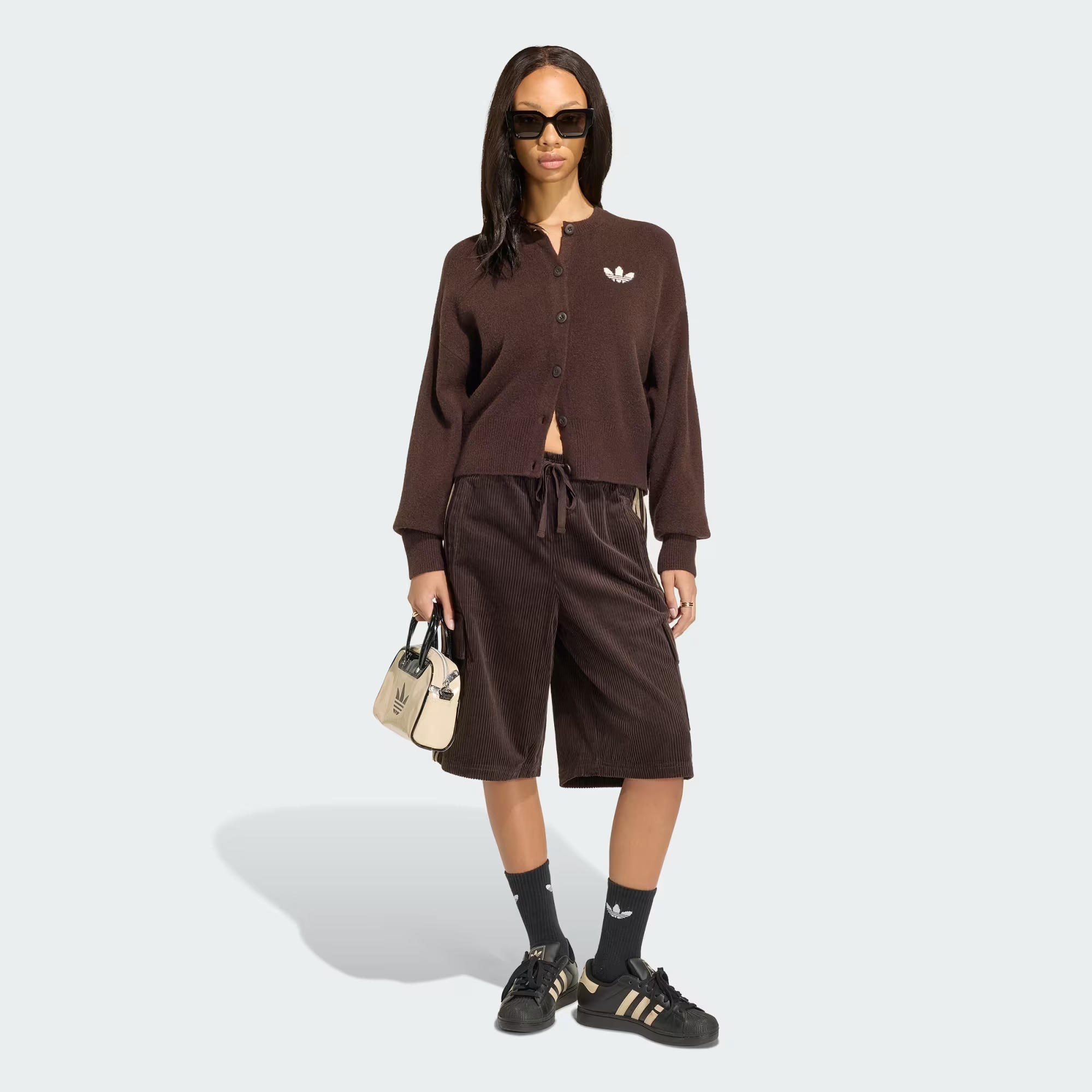 ESS CARDIGAN - ADIDAS SIYAH