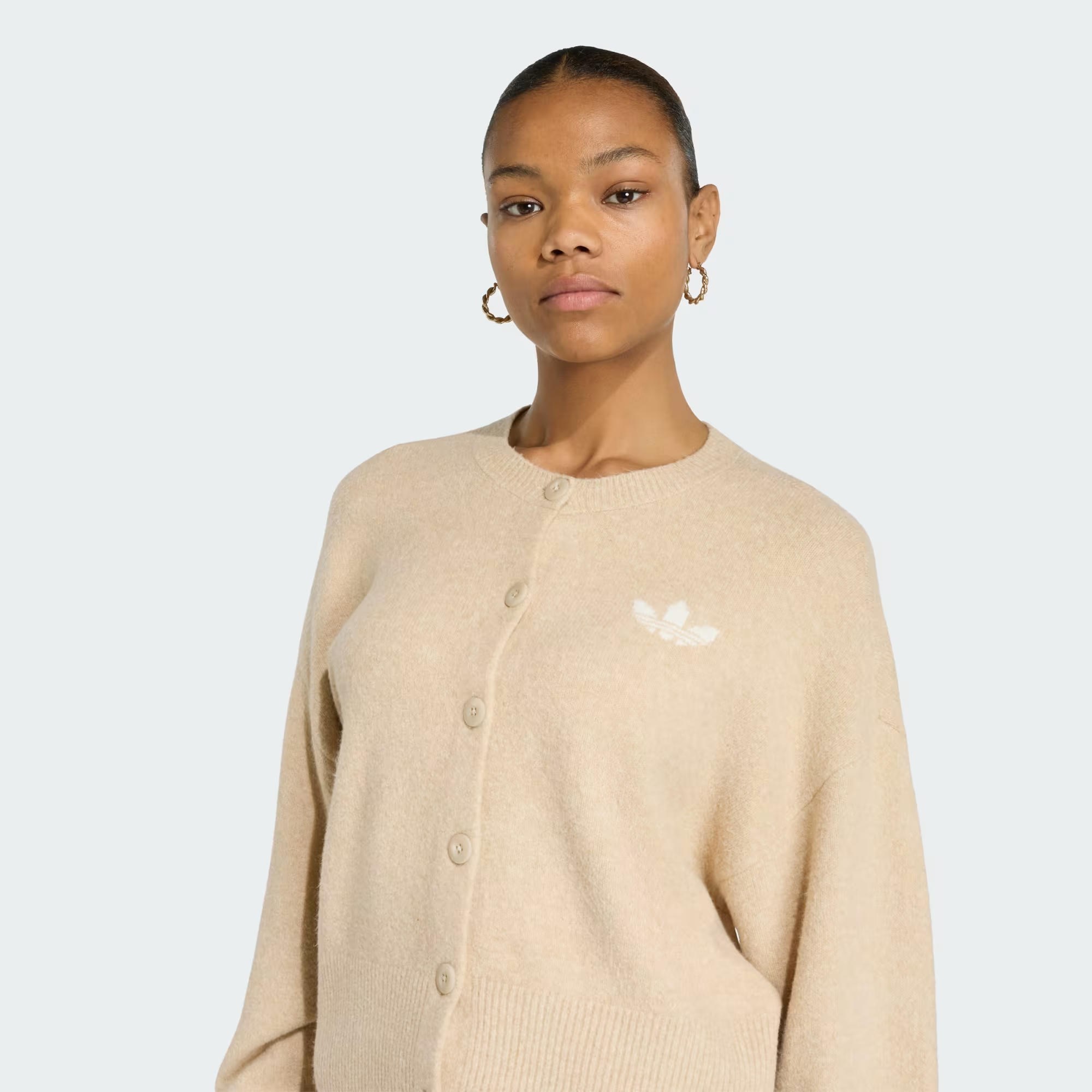 ESS CARDIGAN - ADIDAS SIYAH