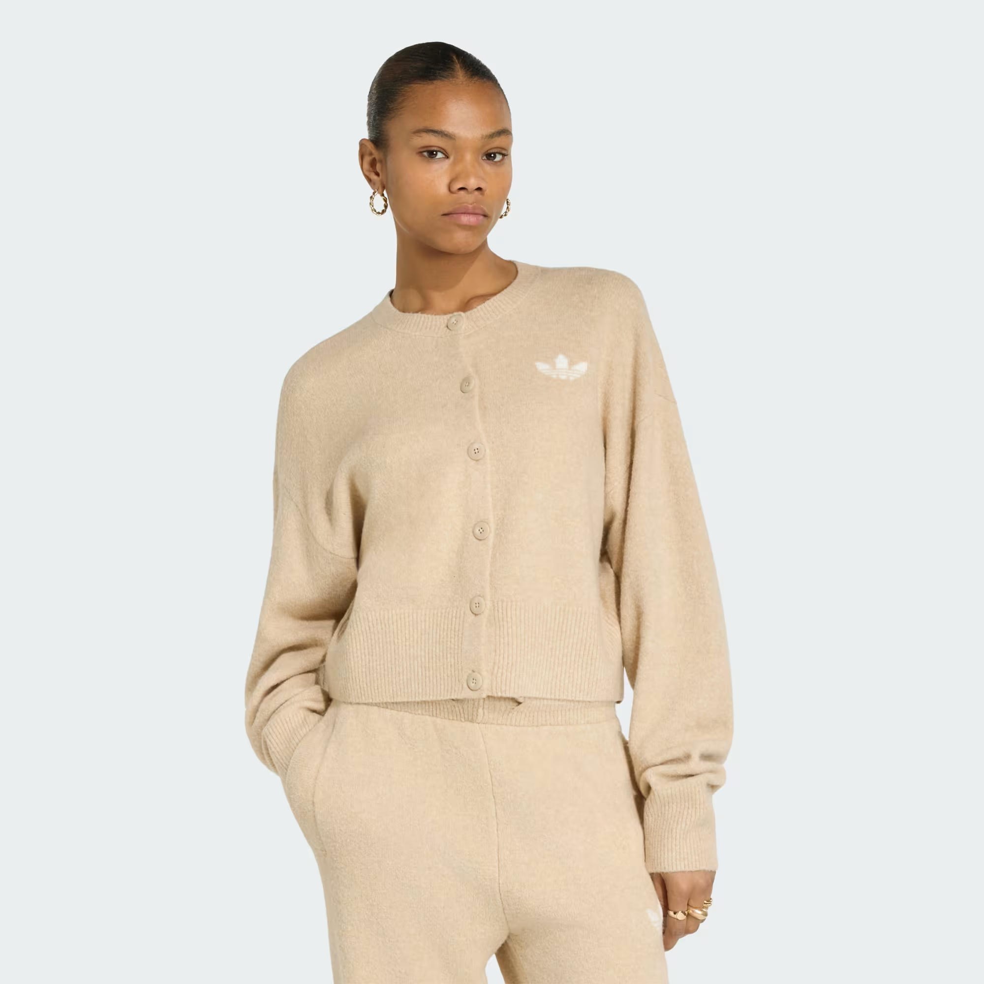 ESS CARDIGAN - ADIDAS SIYAH