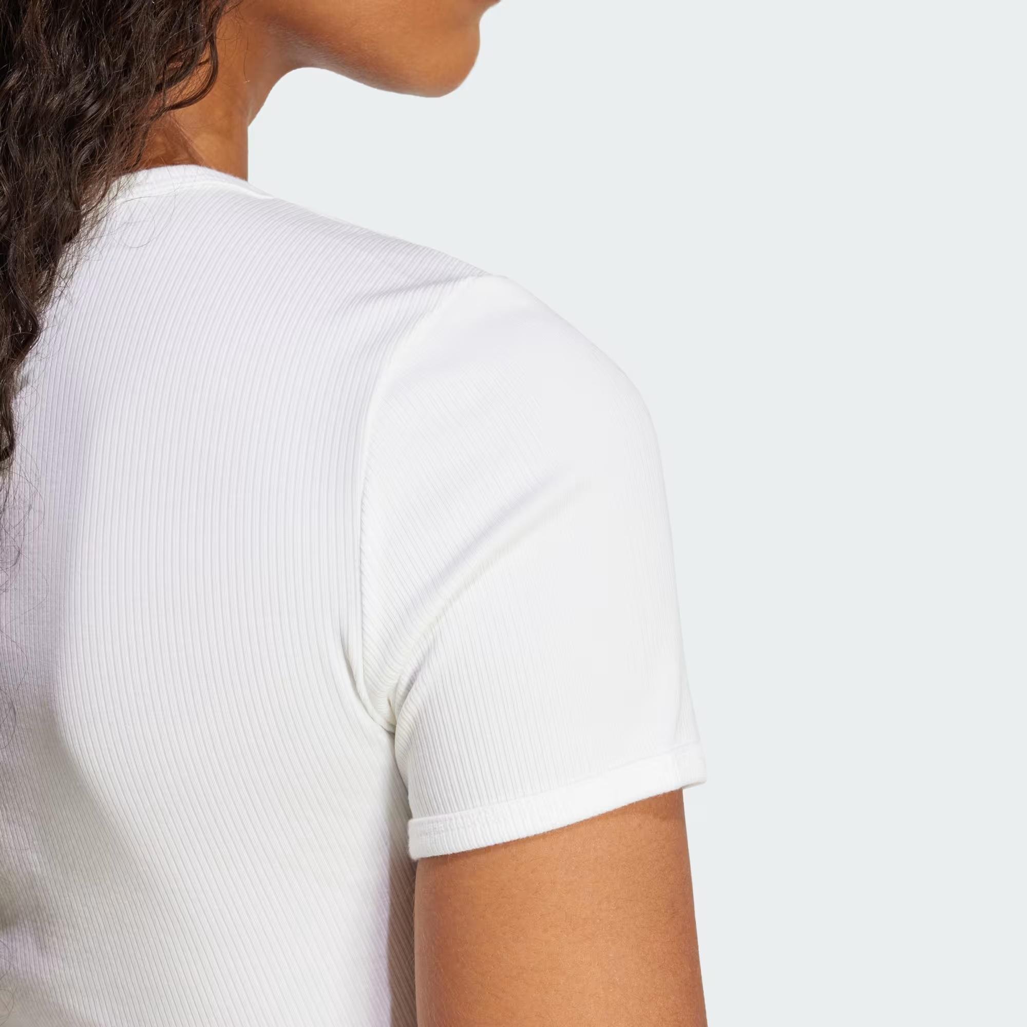 ESS RIB TEE - ADIDAS SIYAH