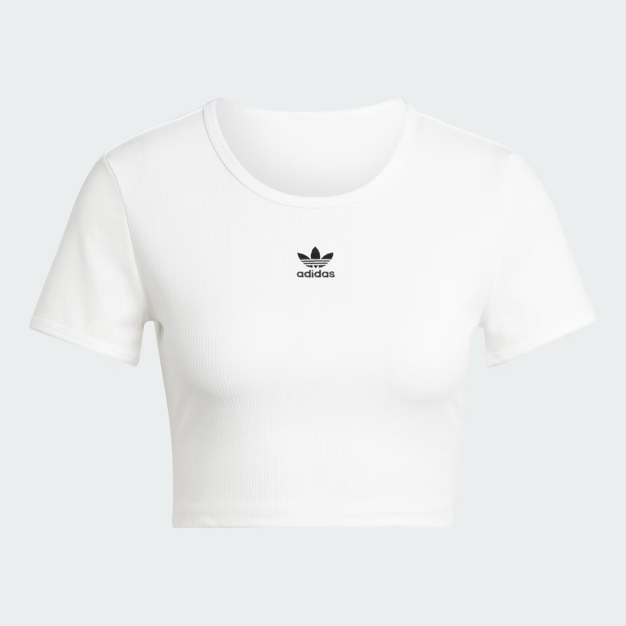 ESS RIB TEE - ADIDAS SIYAH