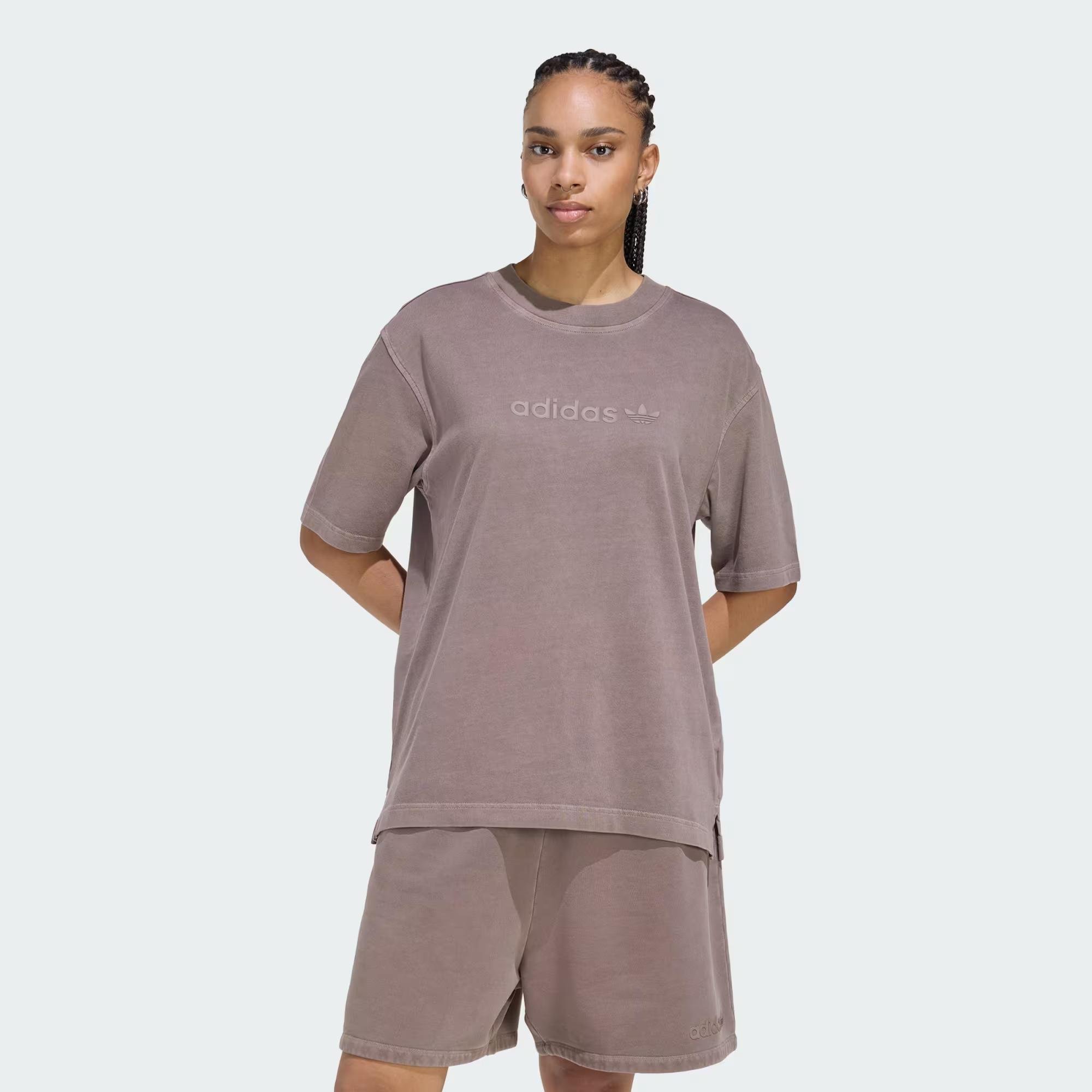 ESS SS TEE - ADIDAS SIYAH