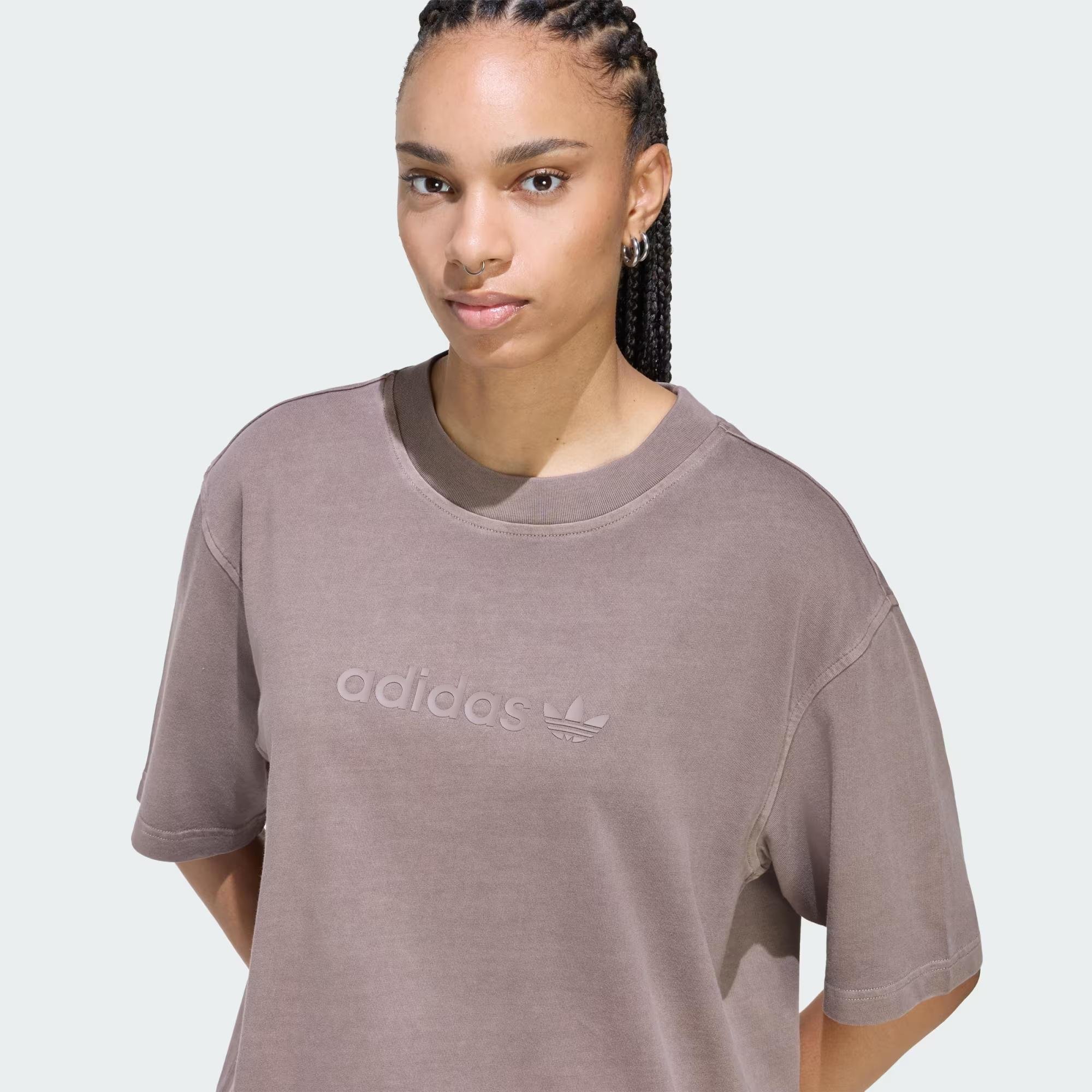 ESS SS TEE - ADIDAS SIYAH