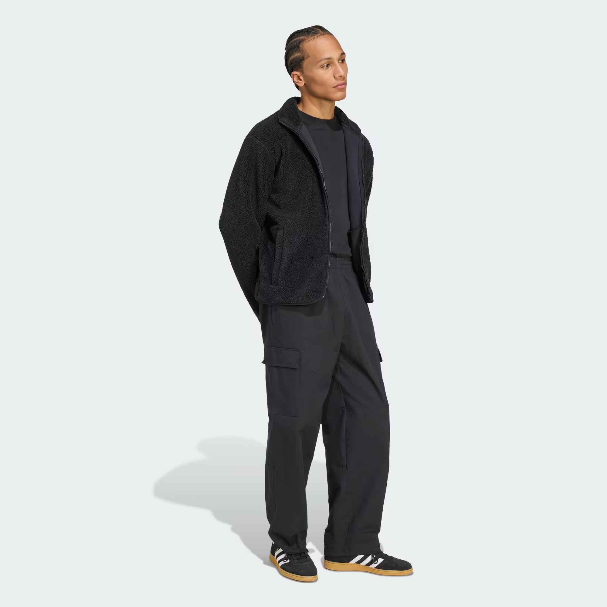 ESSENTIALS JKT - ADIDAS SIYAH