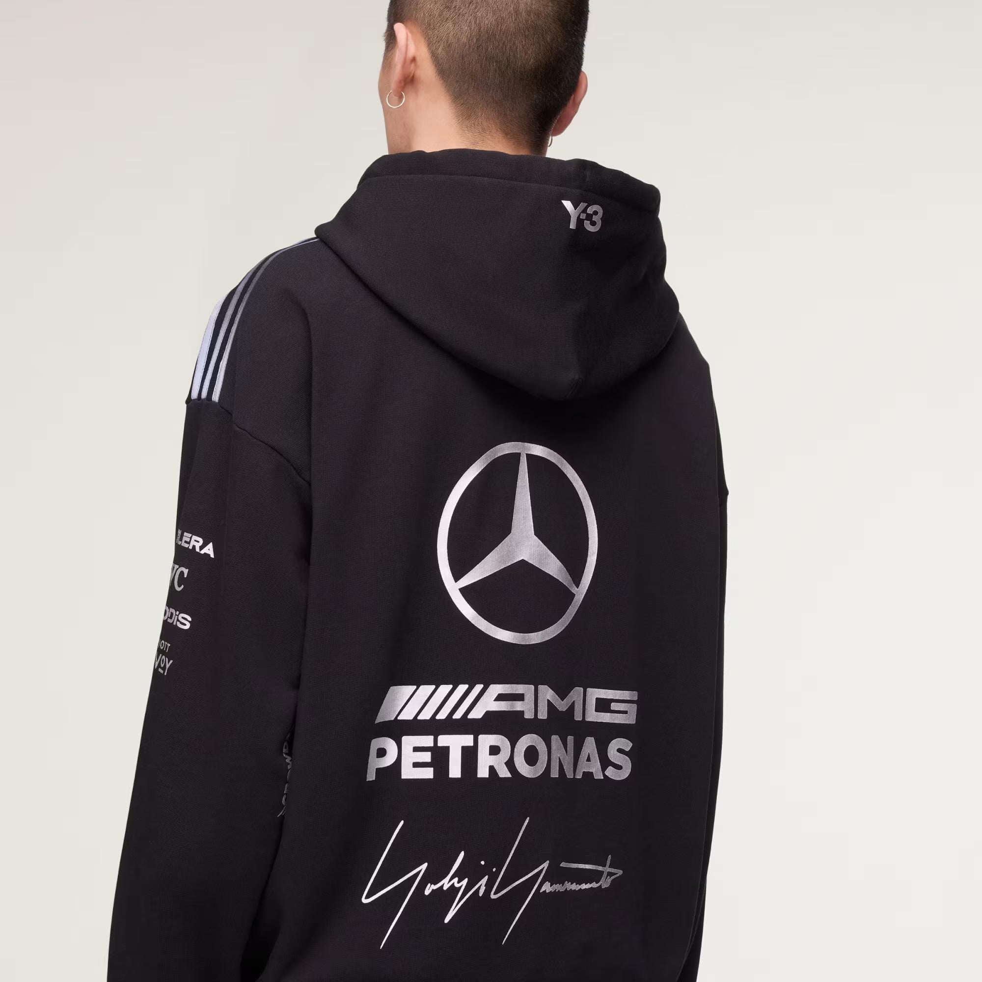 F1 TEAM HOODIE - ADIDAS SIYAH