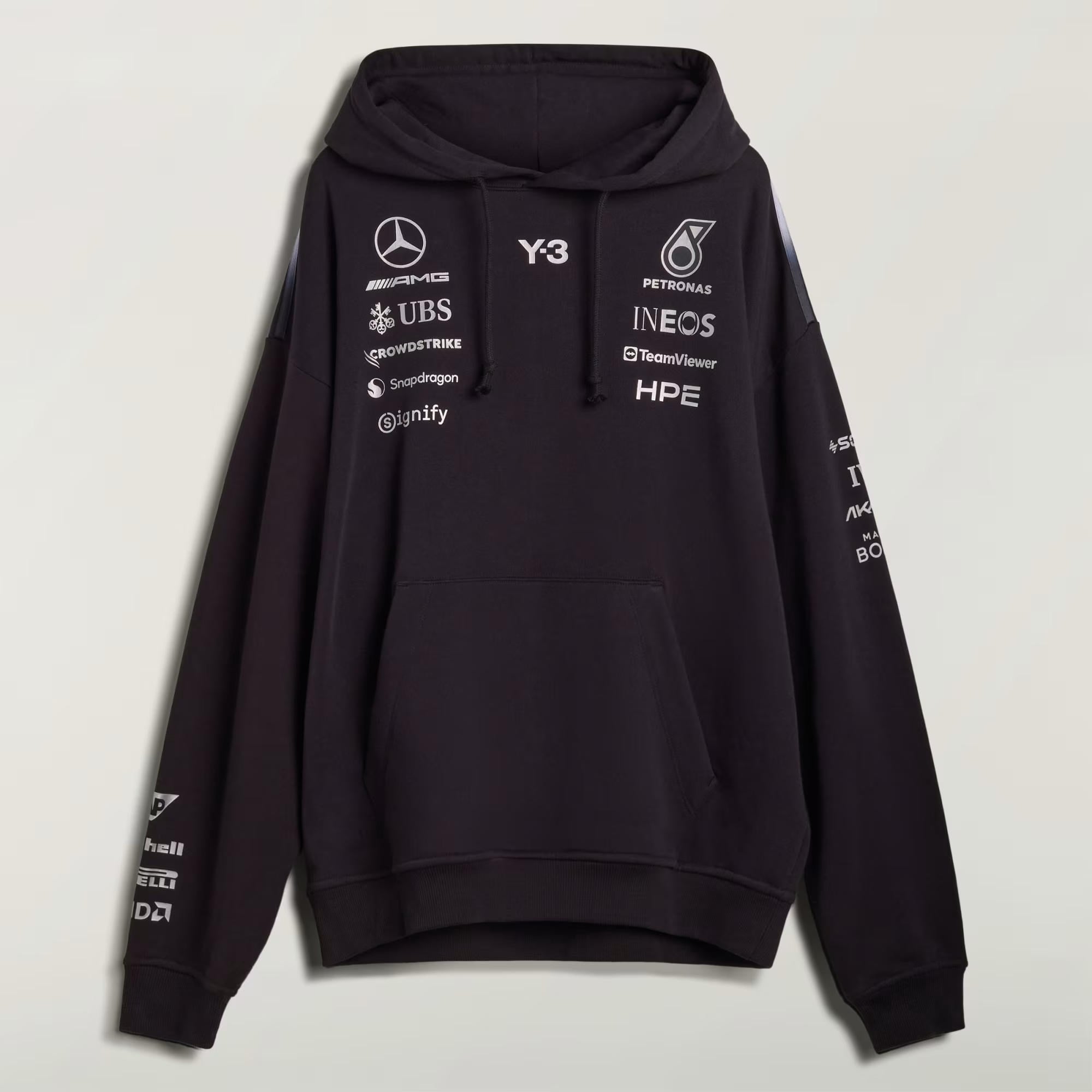 F1 TEAM HOODIE - ADIDAS SIYAH