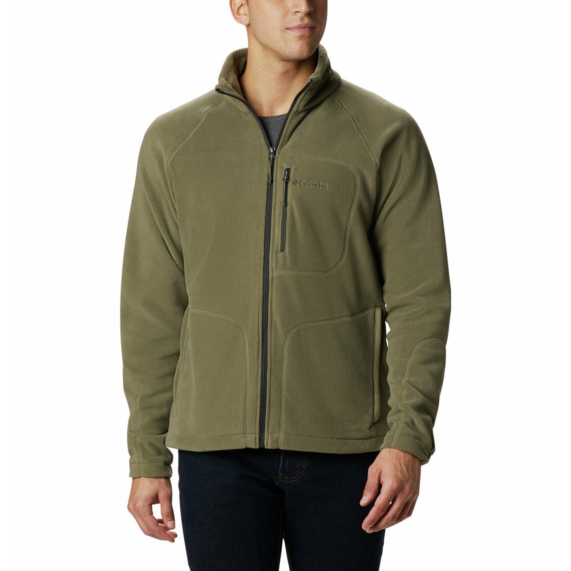 FAST TREK II FULL ZIP FLEECE - BORDO/BEYAZ