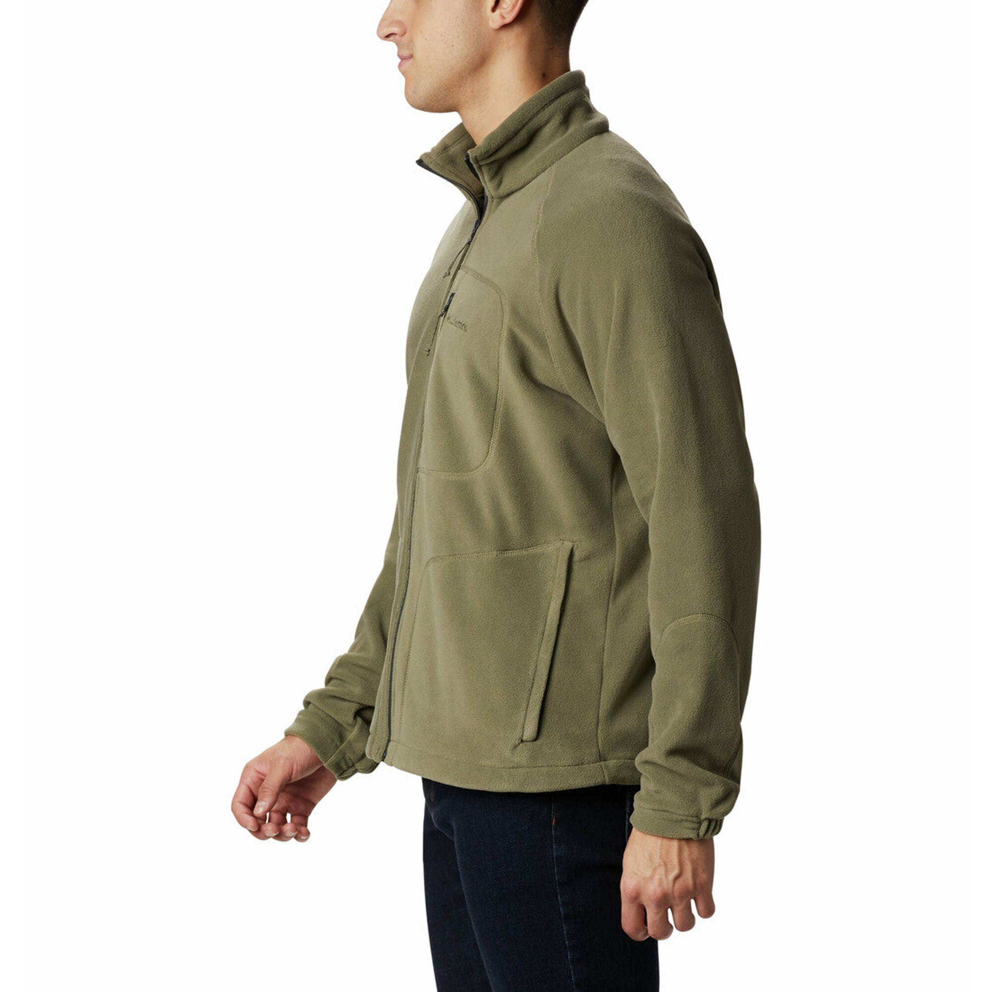 FAST TREK II FULL ZIP FLEECE - BORDO/BEYAZ