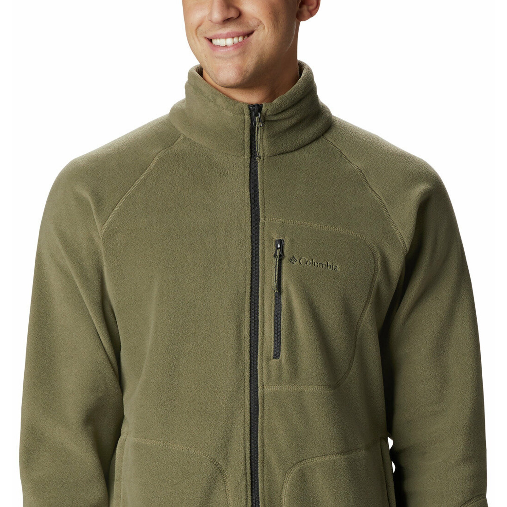 FAST TREK II FULL ZIP FLEECE - BORDO/BEYAZ