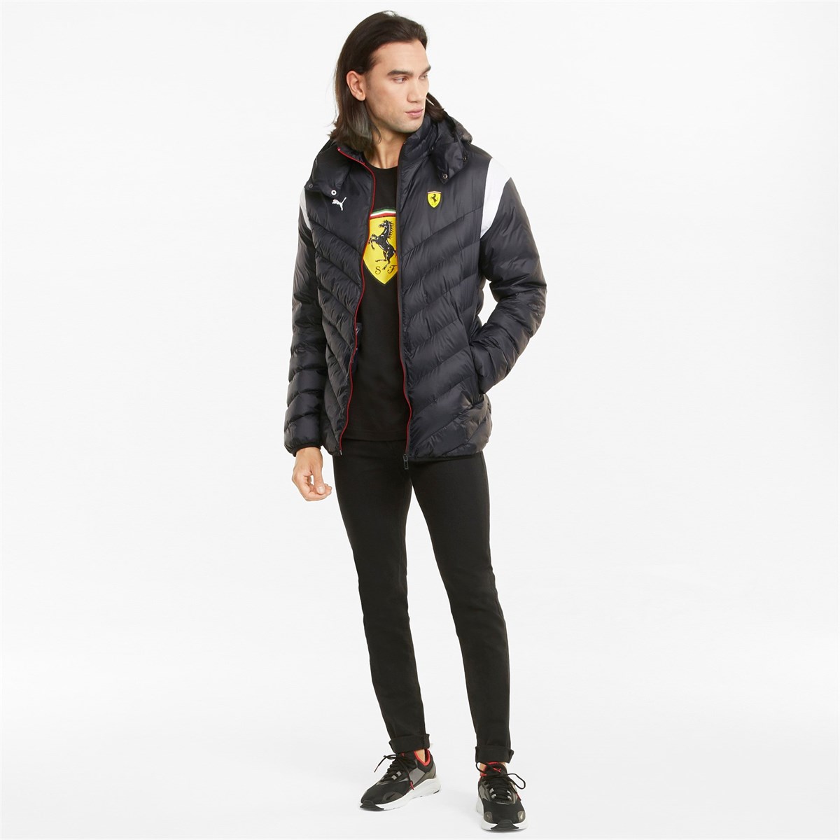 Ferrari Race T7 EcoLite Down Jacket Puma - PUMA 01