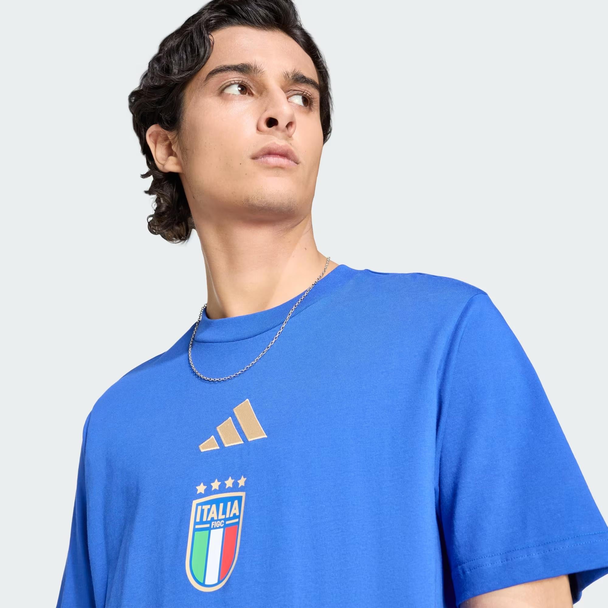FIGC DNA GR TEE - ADIDAS SIYAH