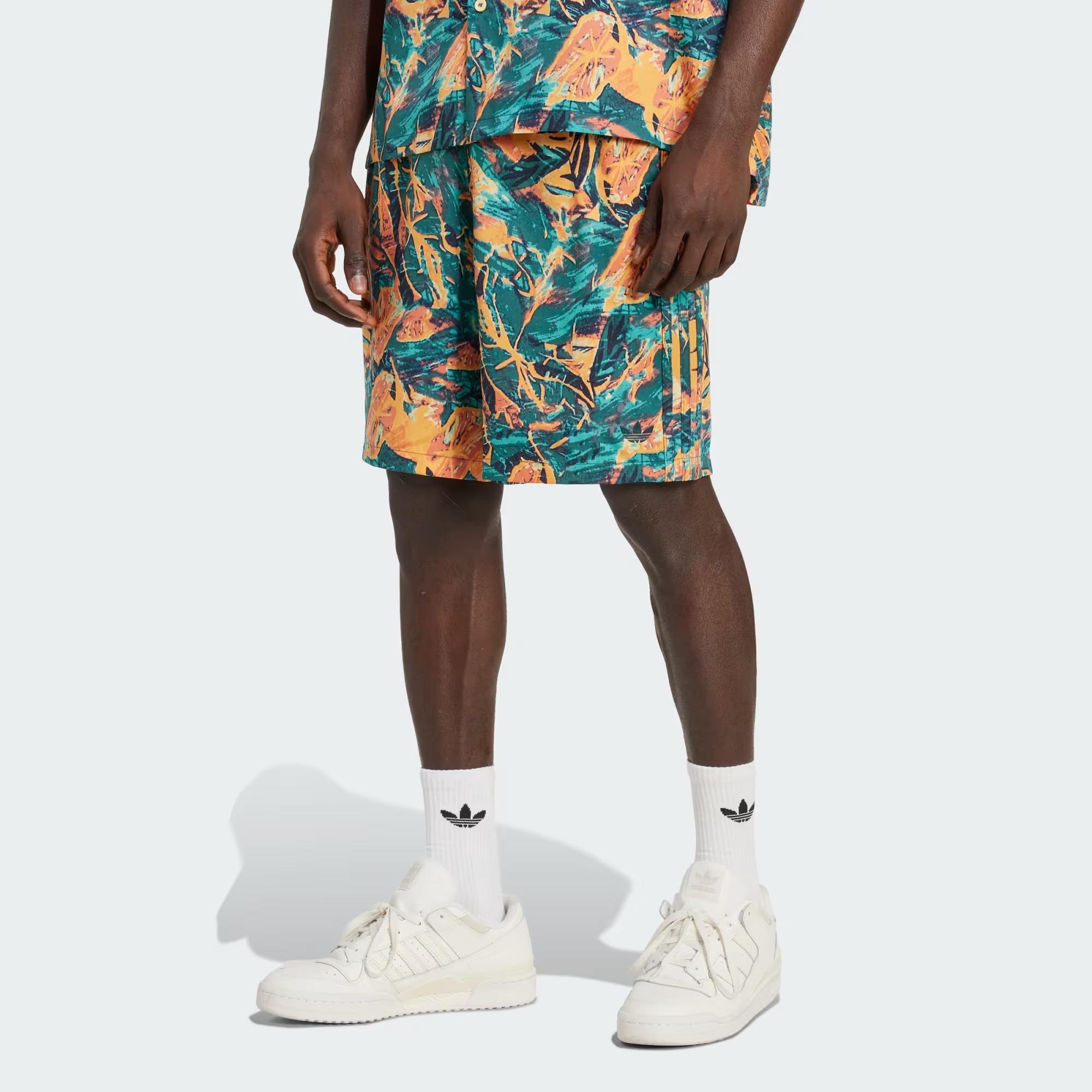 adidas Archive Floral Erkek Şort KB8370 | Etichet Sport
