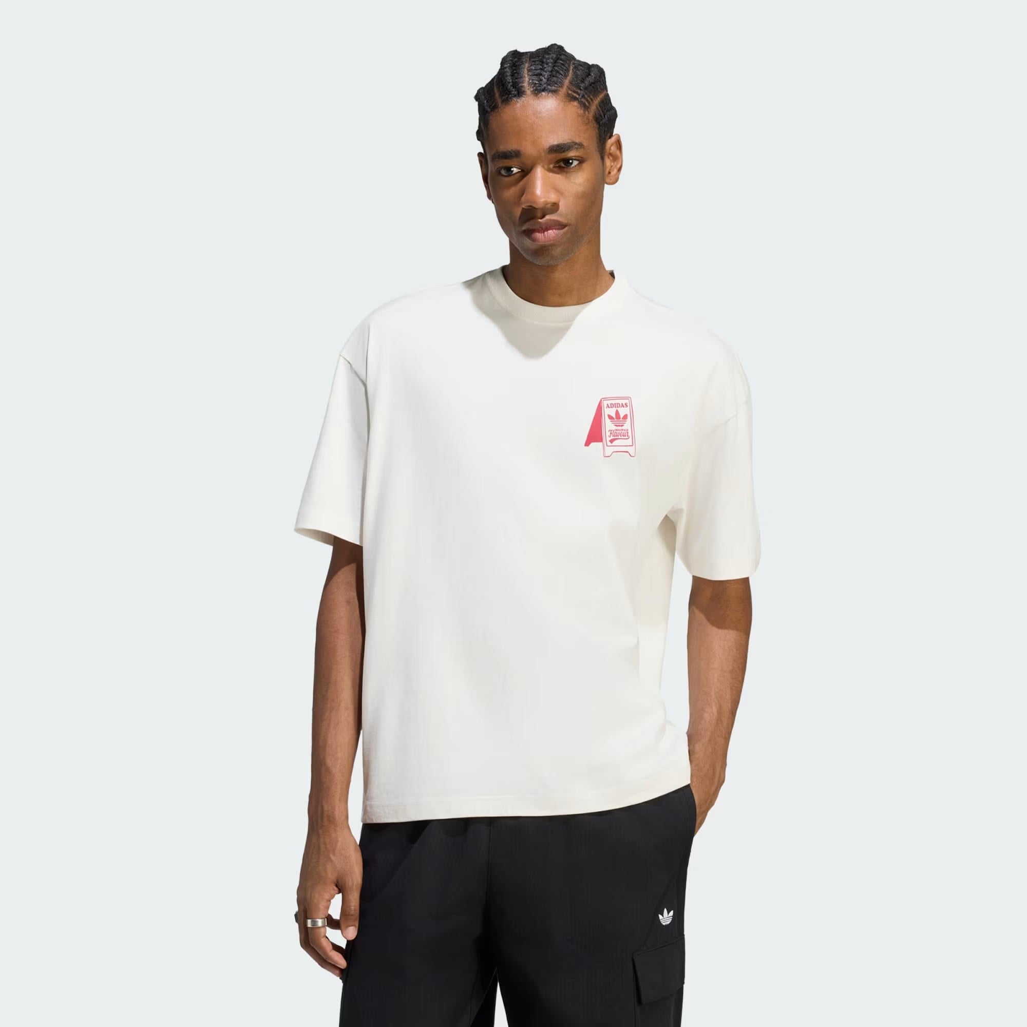 FOOD CART TEE - ADIDAS SIYAH