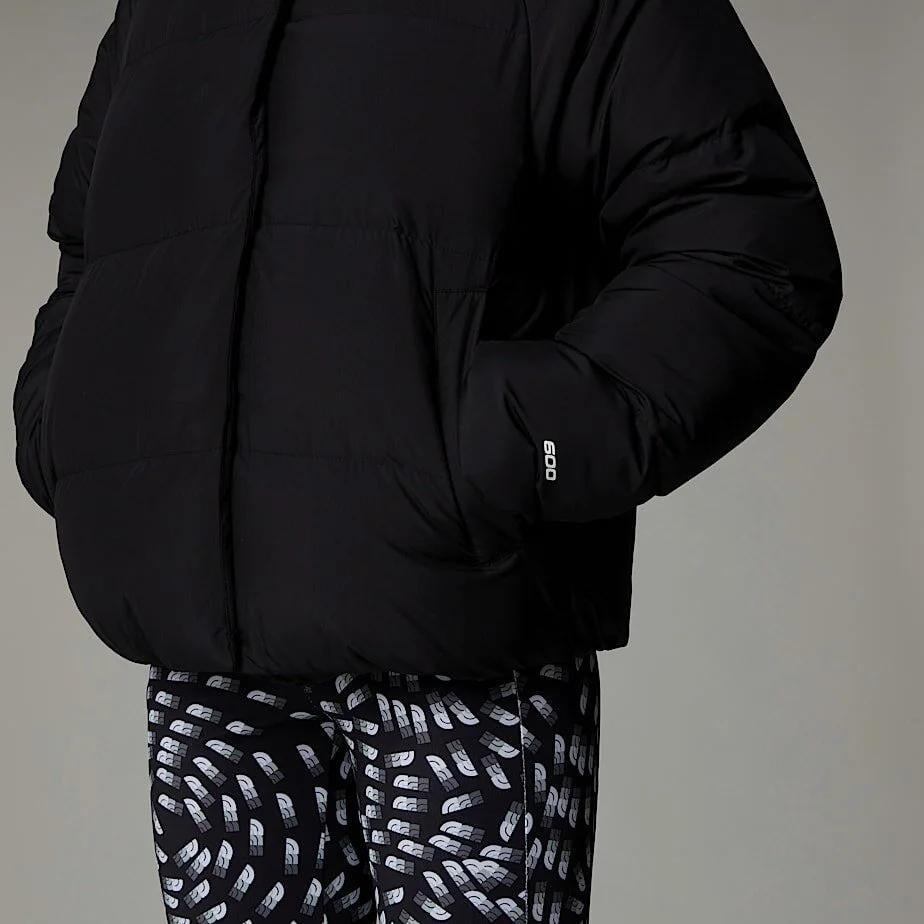 G NORTH DOWN HOODED JACKET - SIYAH