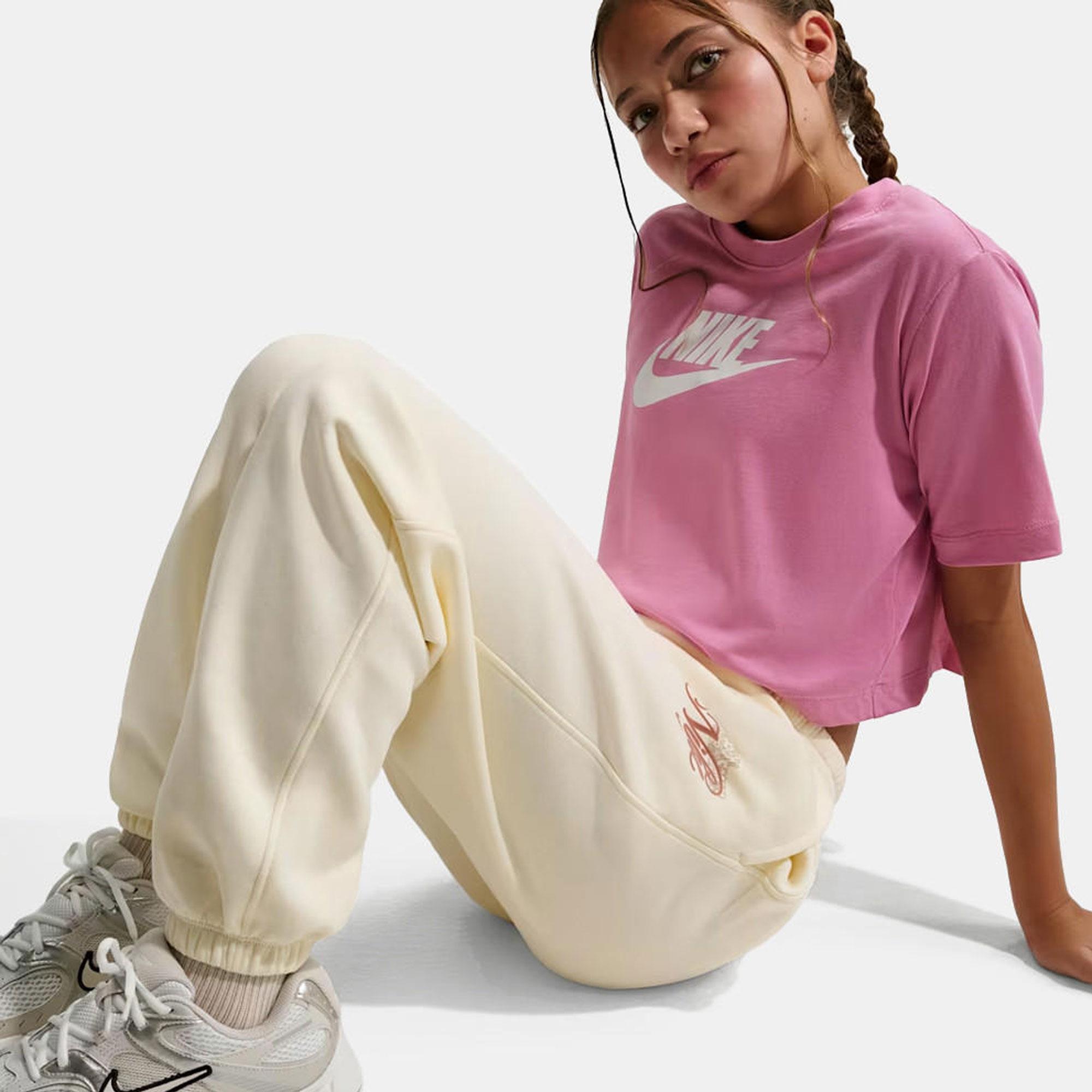 G NSW CLUB FLC LSE PNT GFX - BEJ CRAZY DERİ