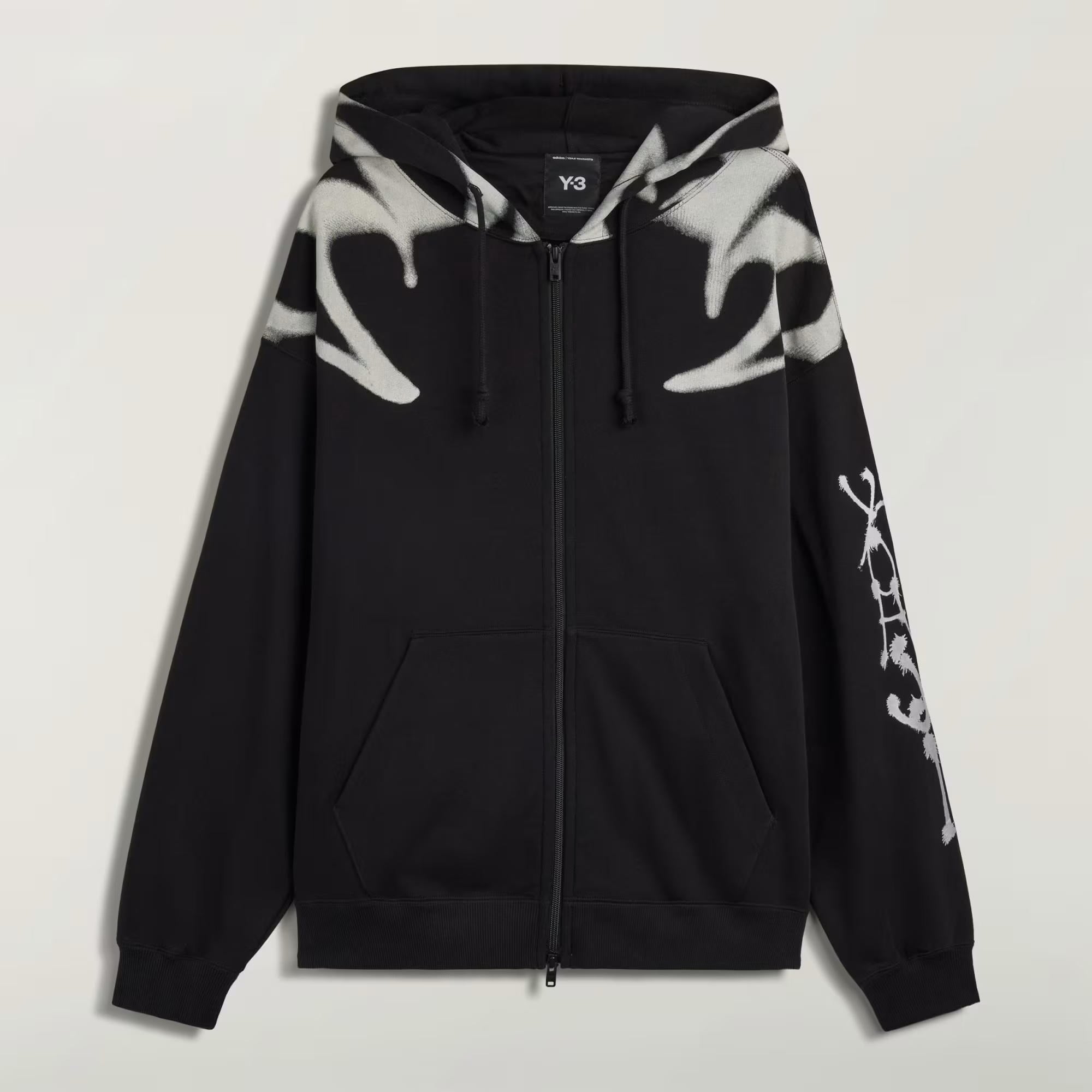 GFX FT ZIP HOOD - ADIDAS SIYAH