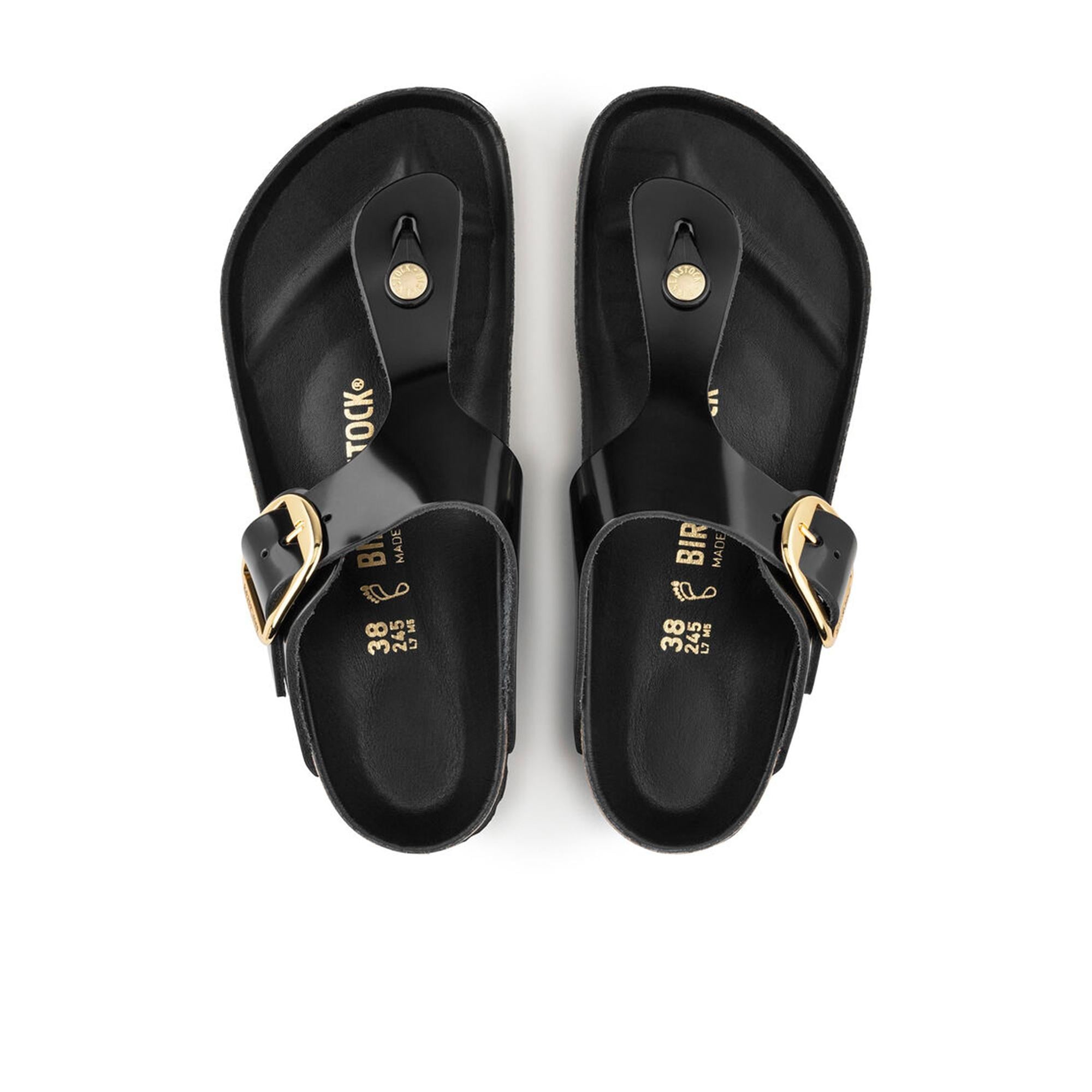 GIZEH BIG BUCKLE NL HIGH SHINE - SİYAH