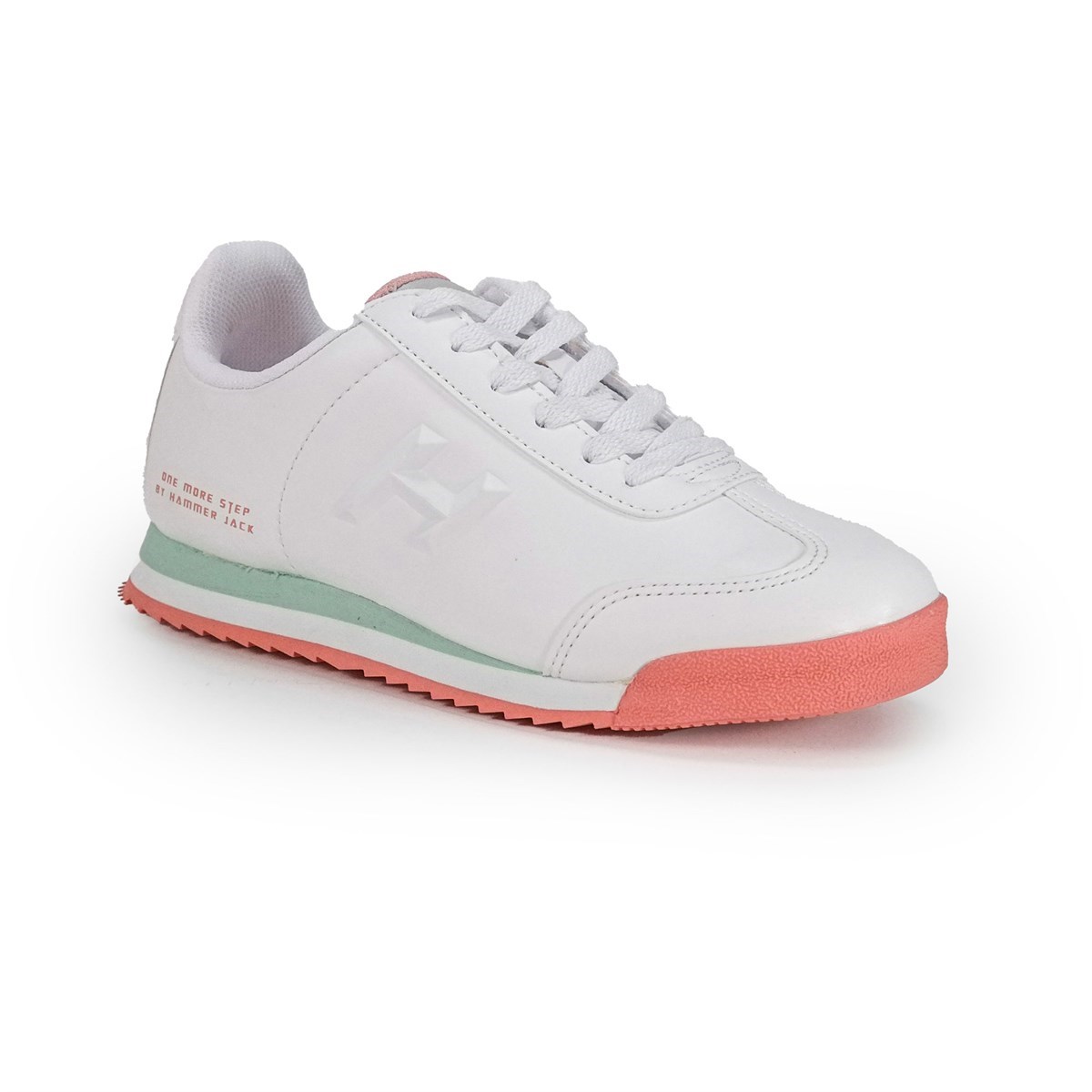 HAMMER JACK 101 21543 KADIN AYAKKABI - BEYAZ/SOMON