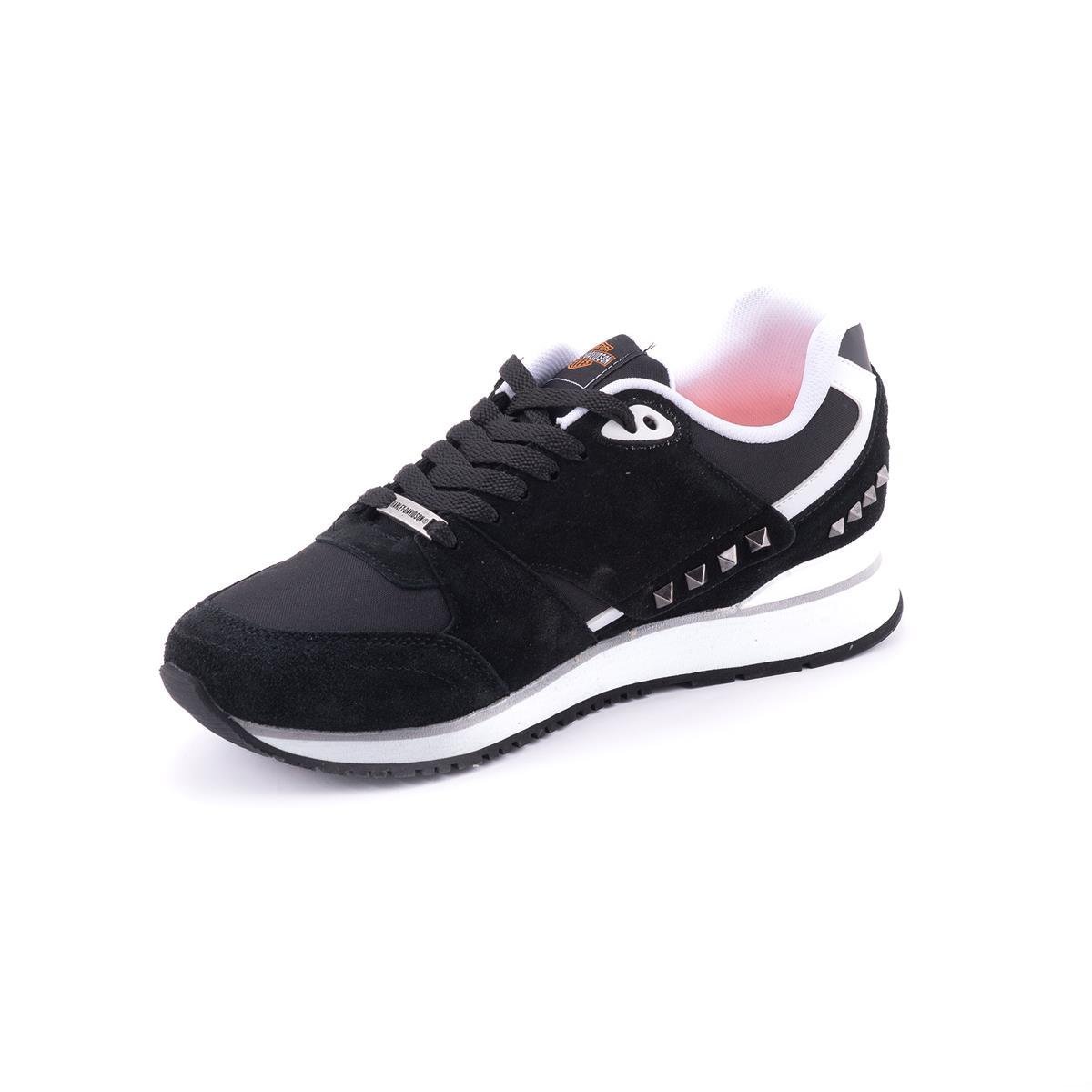 HARLEY DAVIDSON BUICK GNX ERKEK AYAKKABI - SİYAH/BEYAZ