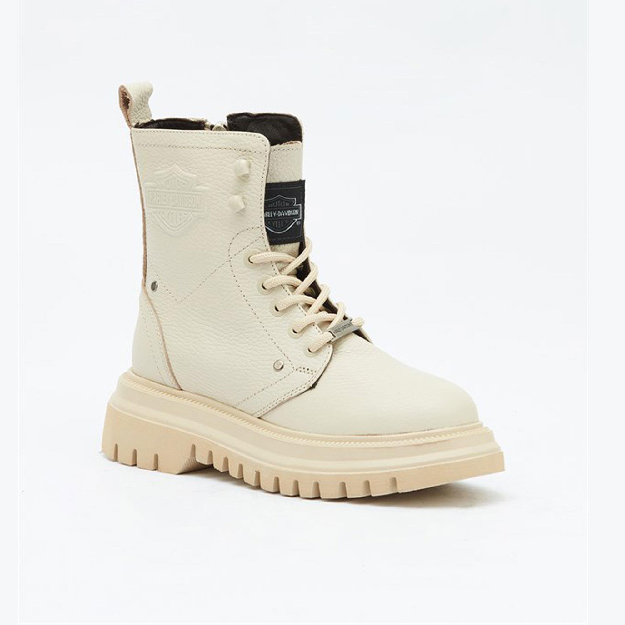 Harley Davidson DEATIE Kadın Bot - BEJ