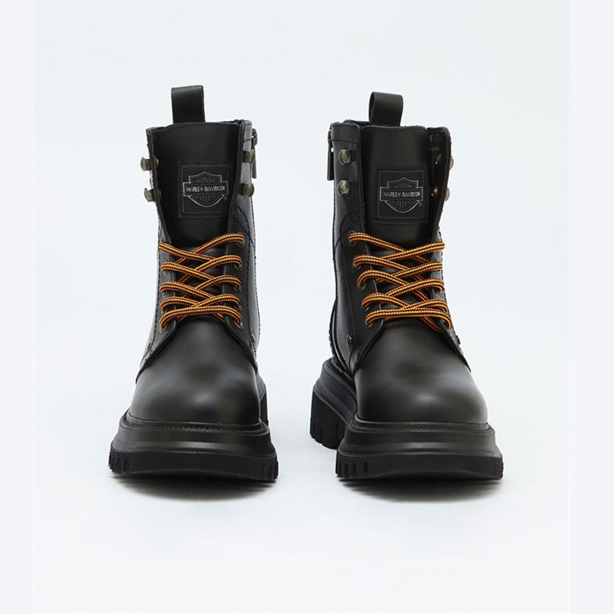Harley Davidson DEATIE Kadın Bot - SİYAH