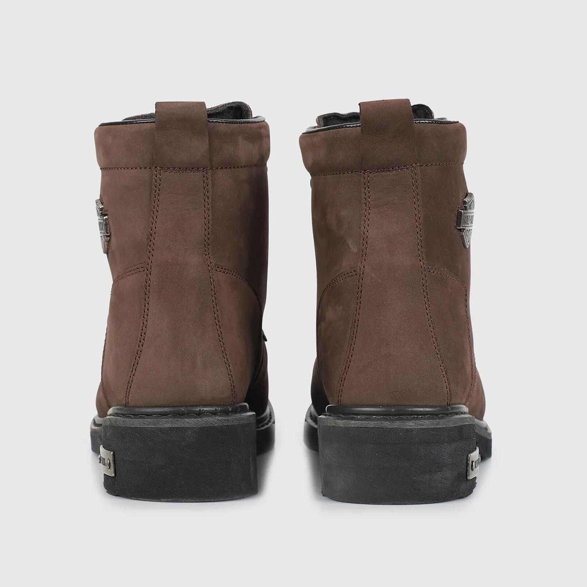 Harley Davidson Gibson Erkek Bot - KAHVE(NUBUK)