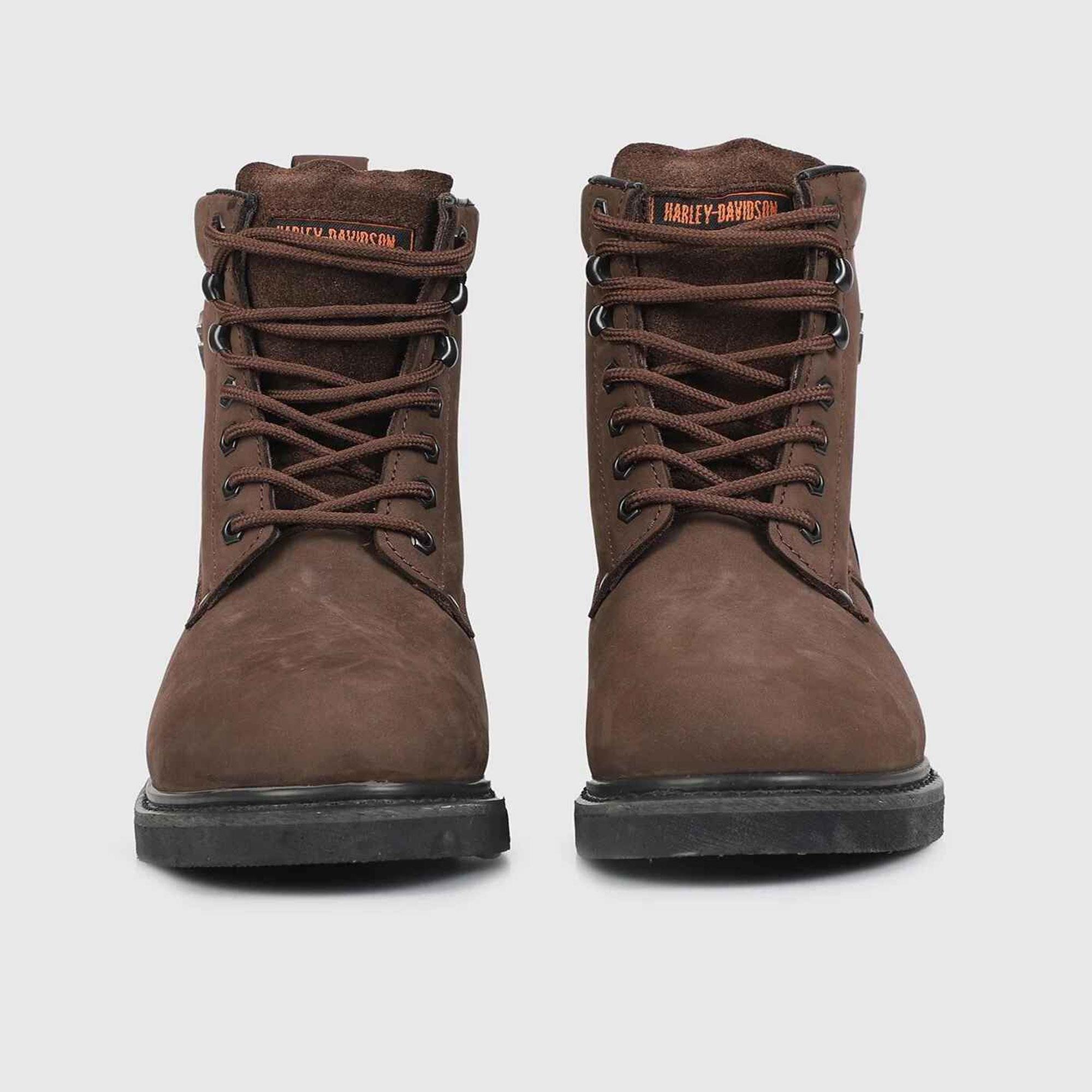 Harley Davidson Gibson Erkek Bot - KAHVE(NUBUK)