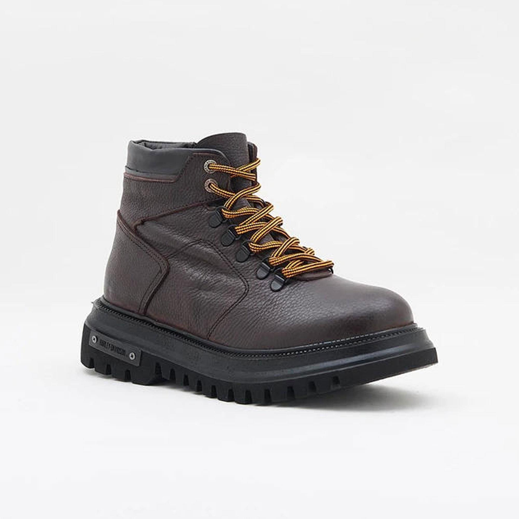 HARLEY DAVIDSON GIMMELWALD ERKEK BOT - KAHVE(BASKILI)