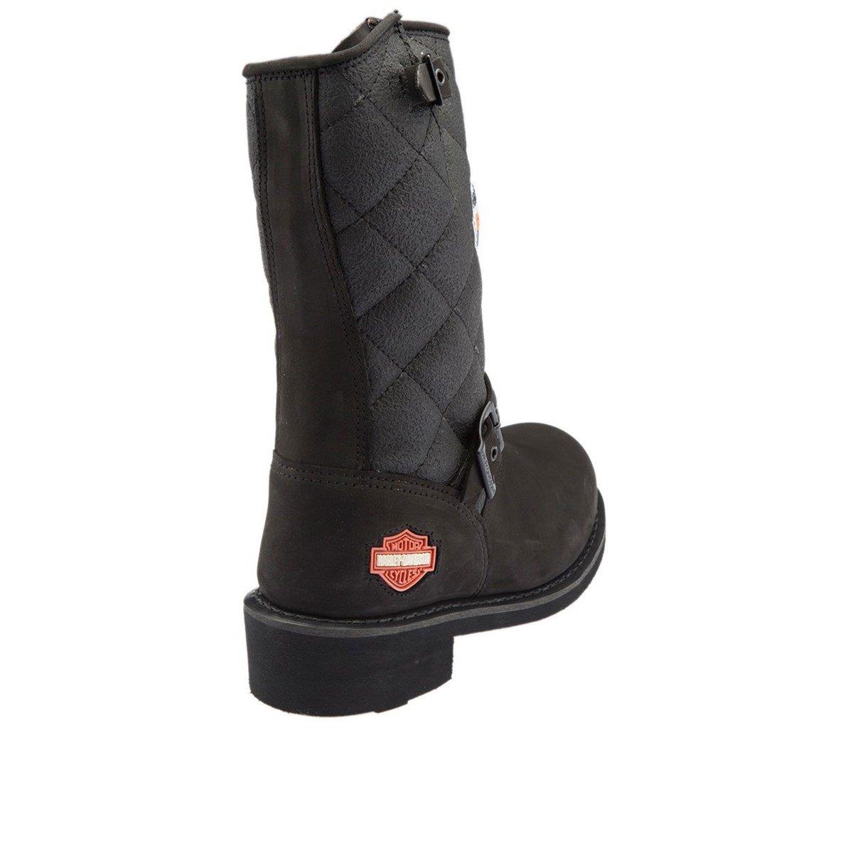 Harley Davidson Laconia 644 Kadın Bot - SİYAH(NUBUK)