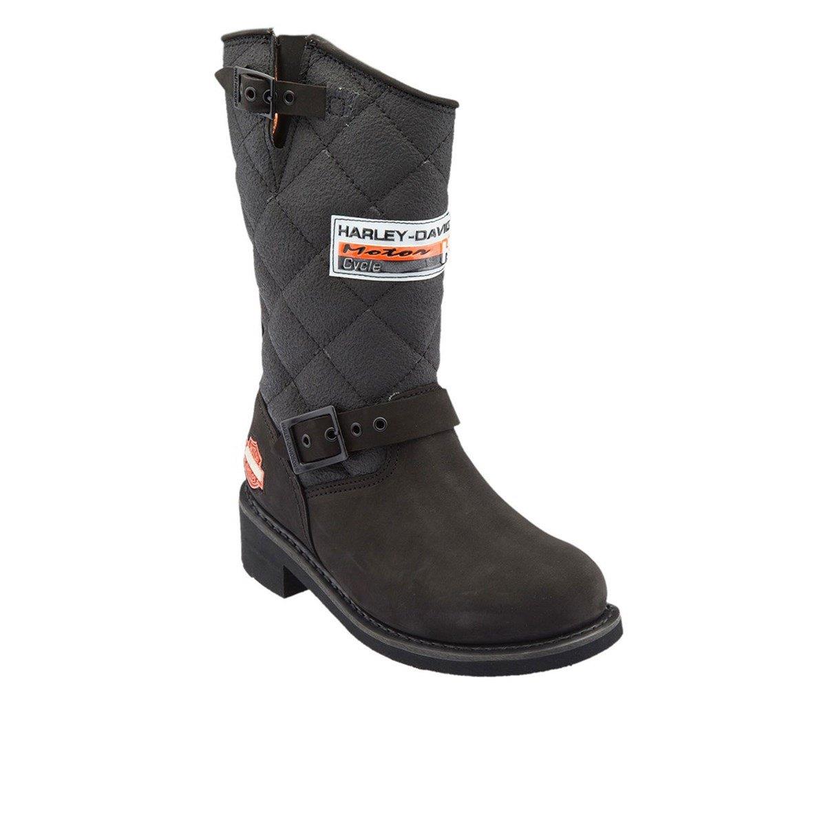 Harley Davidson Laconia 644 Kadın Bot - SİYAH(NUBUK)