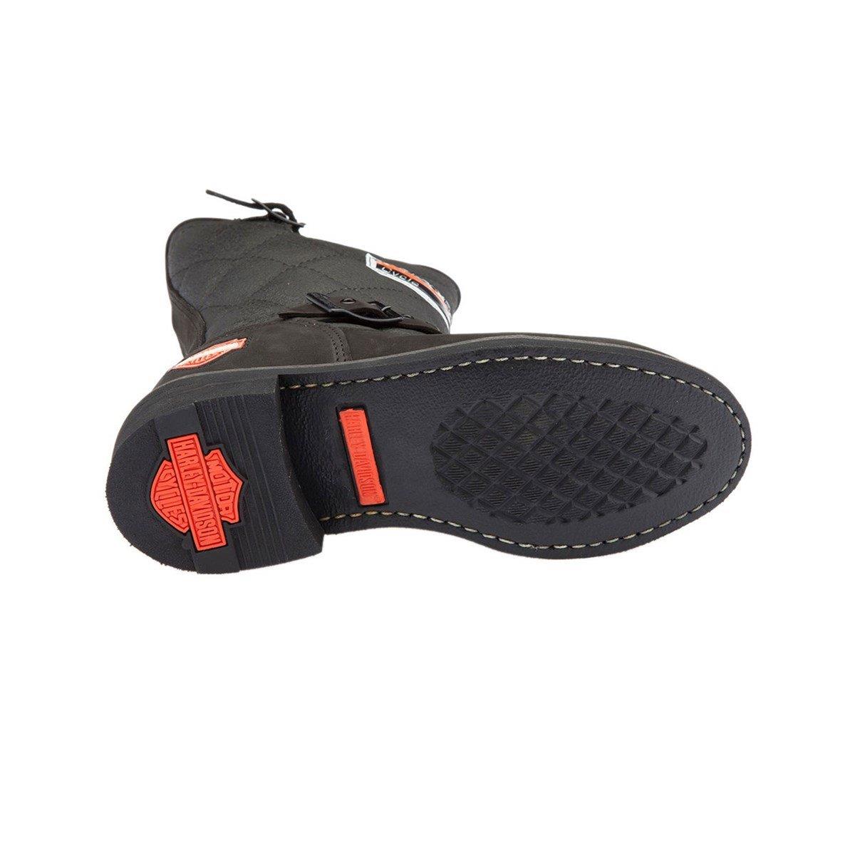 Harley Davidson Laconia 644 Kadın Bot - SİYAH(NUBUK)