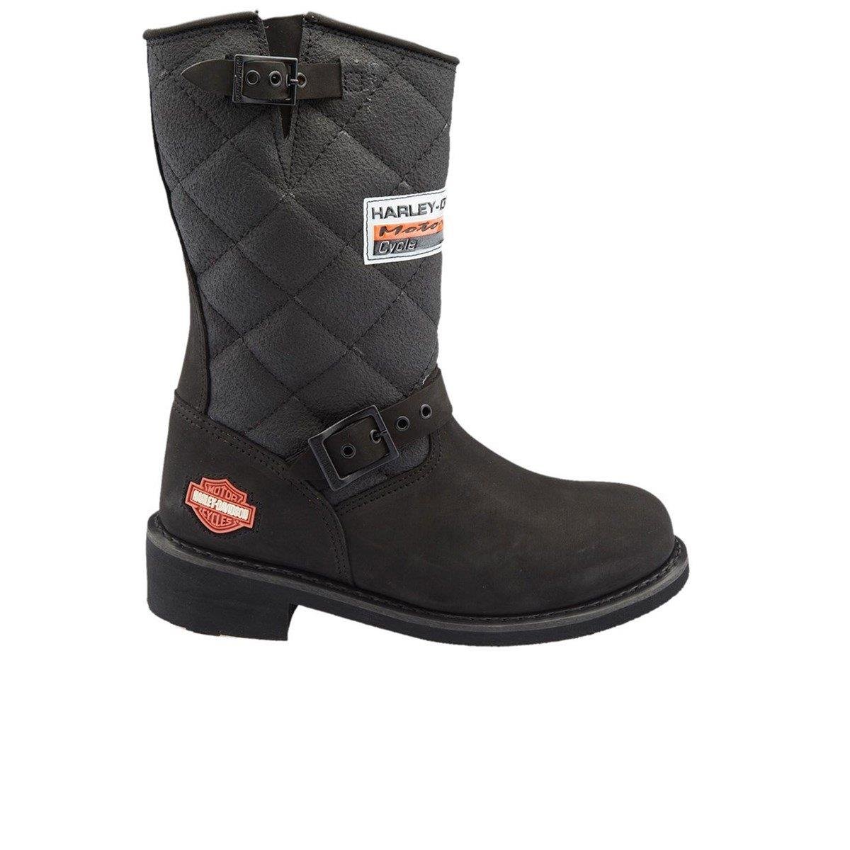 Harley Davidson Laconia 644 Kadın Bot - SİYAH(NUBUK)