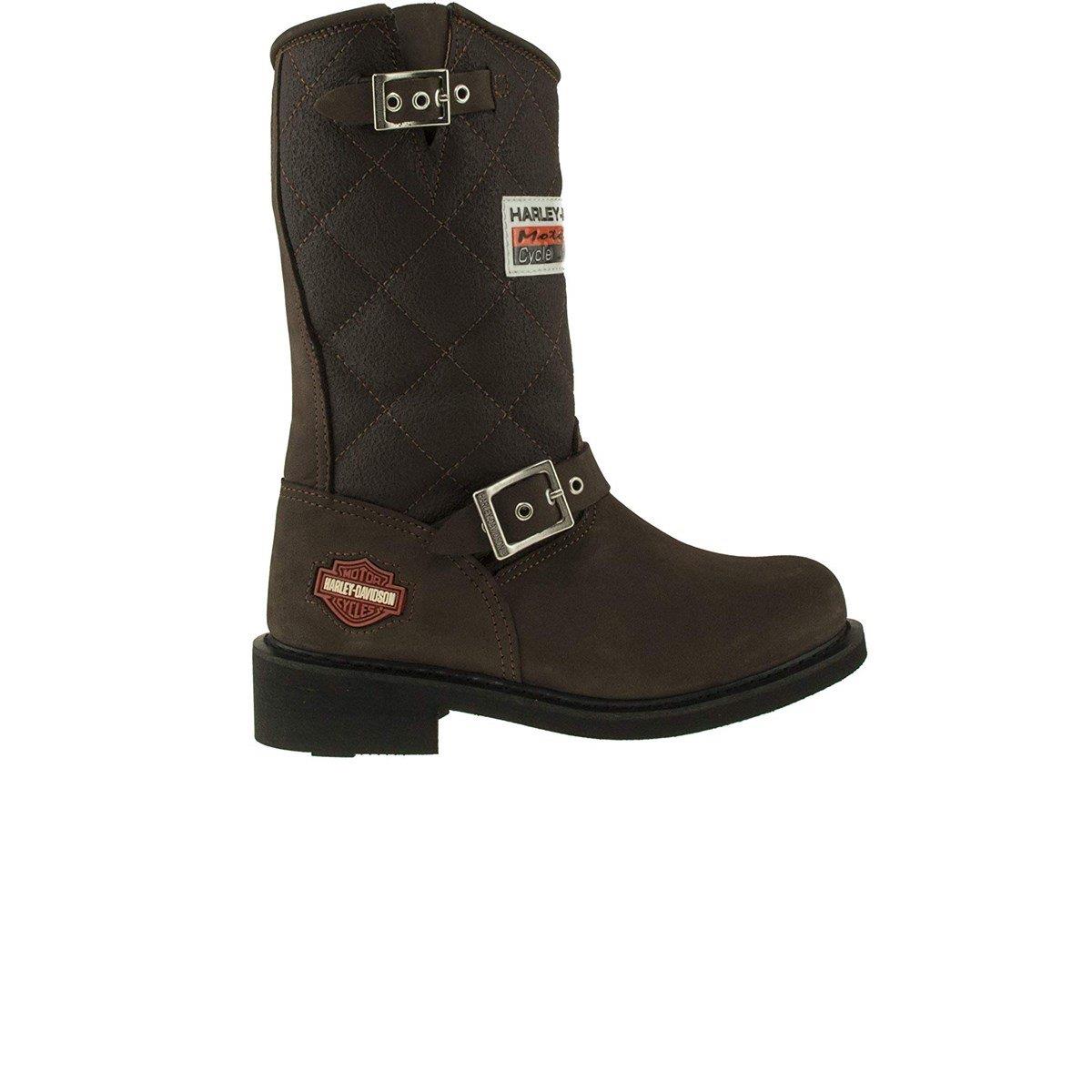 Harley Davidson Laconia 644 Kadın Bot - KAHVE(NUBUK)