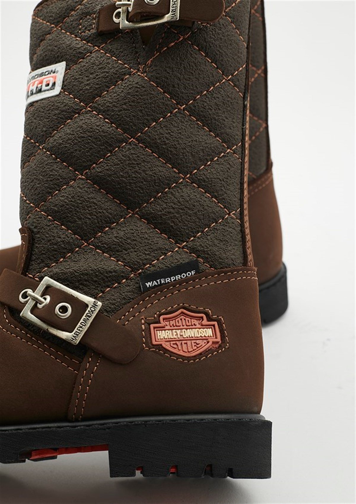 HARLEY DAVİDSON LACONIA HI ÇOCUK BOT - KAHVE(NUBUK)
