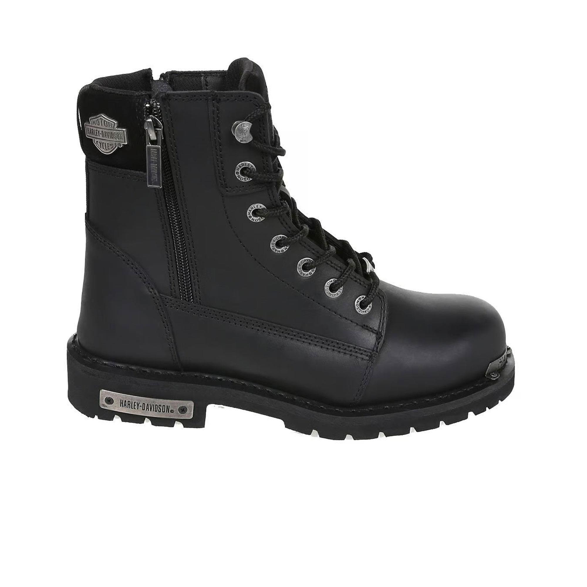 HARLEY DAVIDSON LYON ERKEK BOT - SİYAH