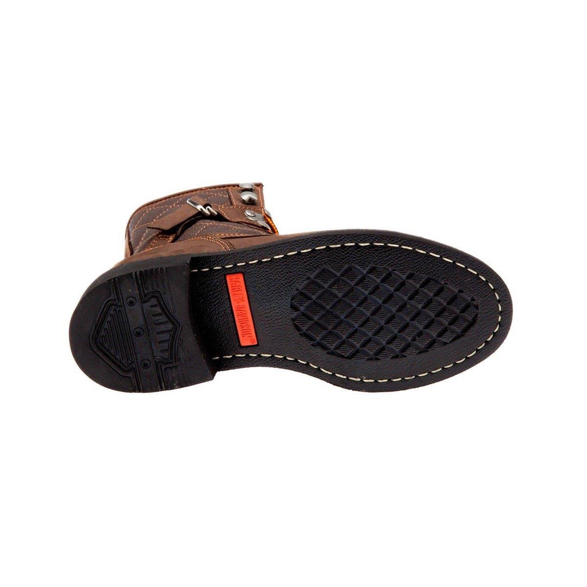 Harley Davidson New Worker Erkek Bot - KOYU KAHVE