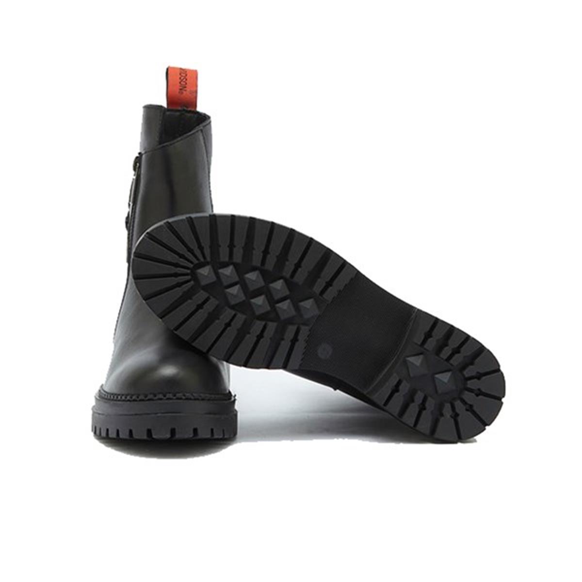 Harley Davidson Pekıng Kadın Bot - SİYAH