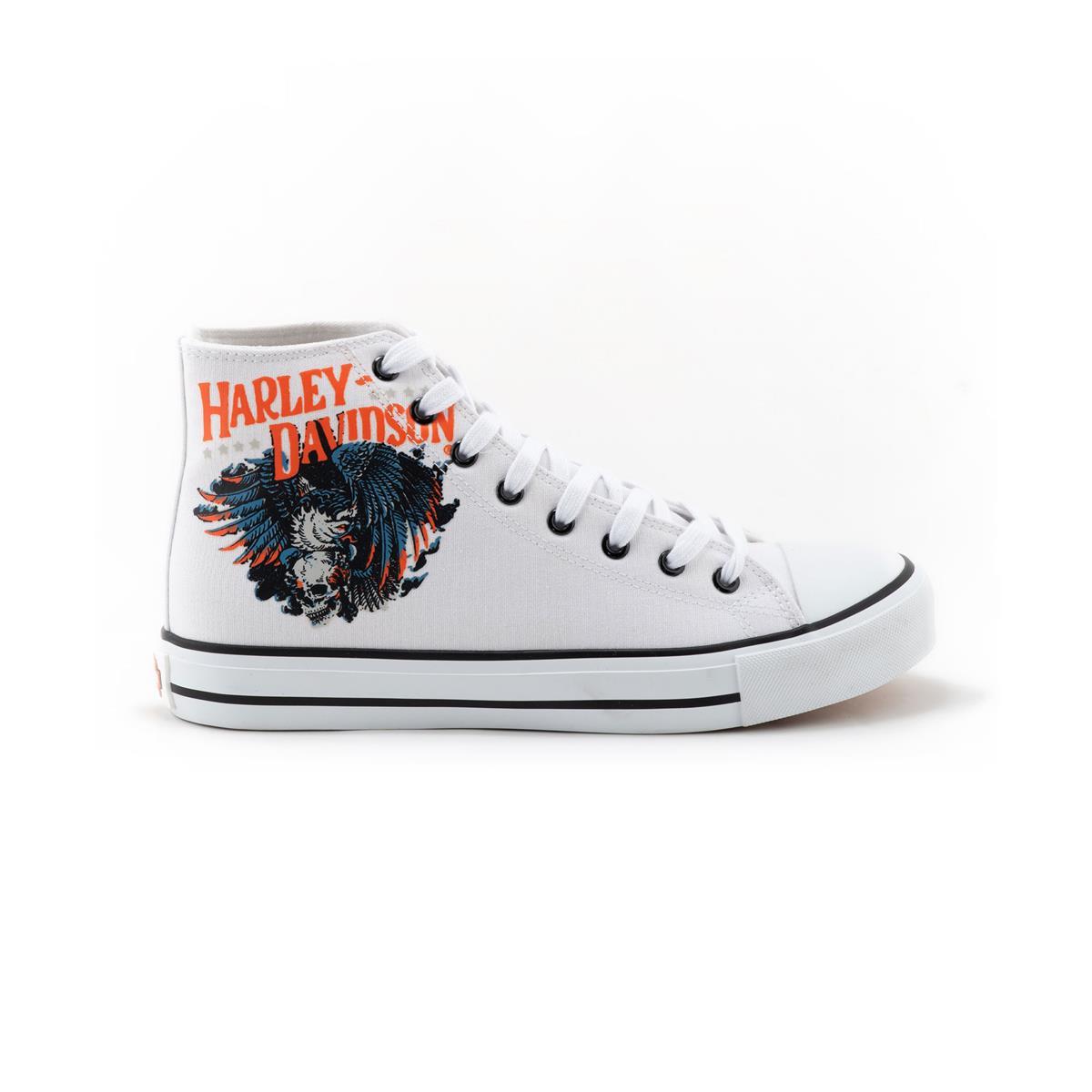 HARLEY DAVIDSON PHOENIX ERKEK AYAKKABI - BEYAZ