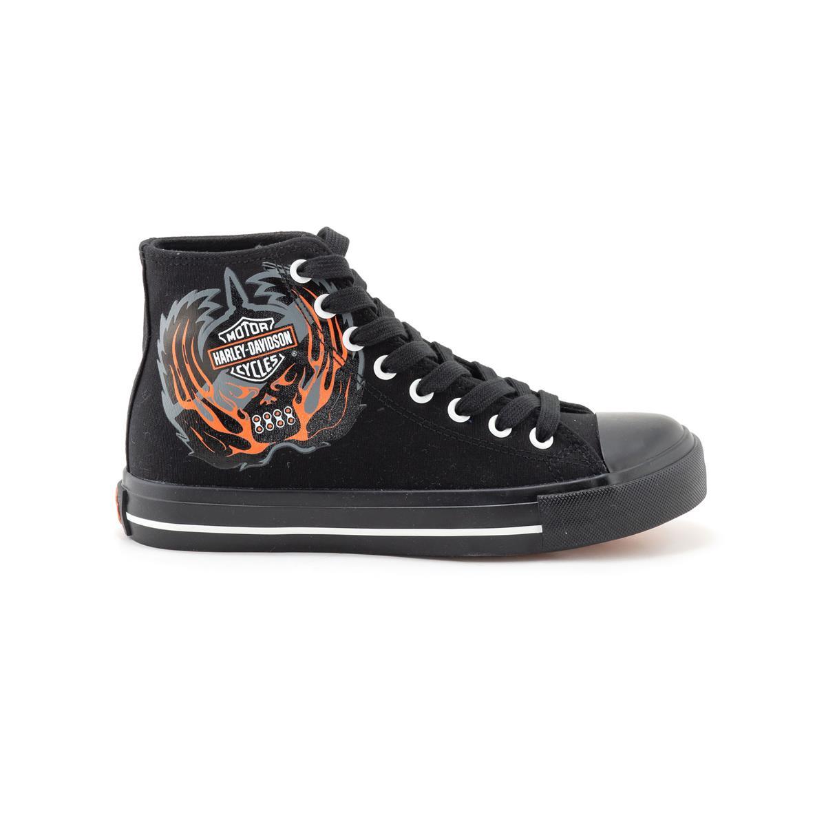 Harley Davidson PLANO KADIN AYAKKABI - SİYAH