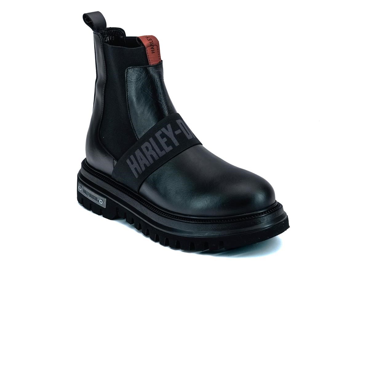 HARLEY DAVIDSON POLPERRO ERKEK BOT - SİYAH