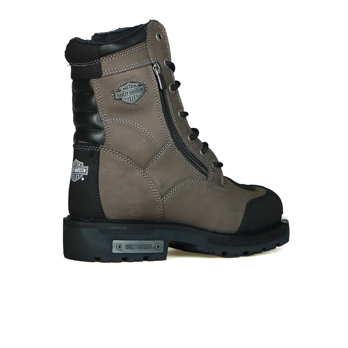 HARLEY DAVIDSON RIDDICK  BOT - GRİ(NUBUK)