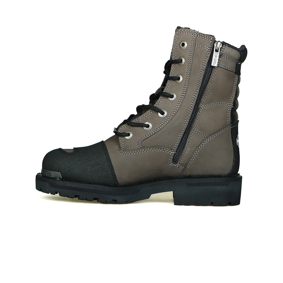 HARLEY DAVIDSON RIDDICK  BOT - GRİ(NUBUK)