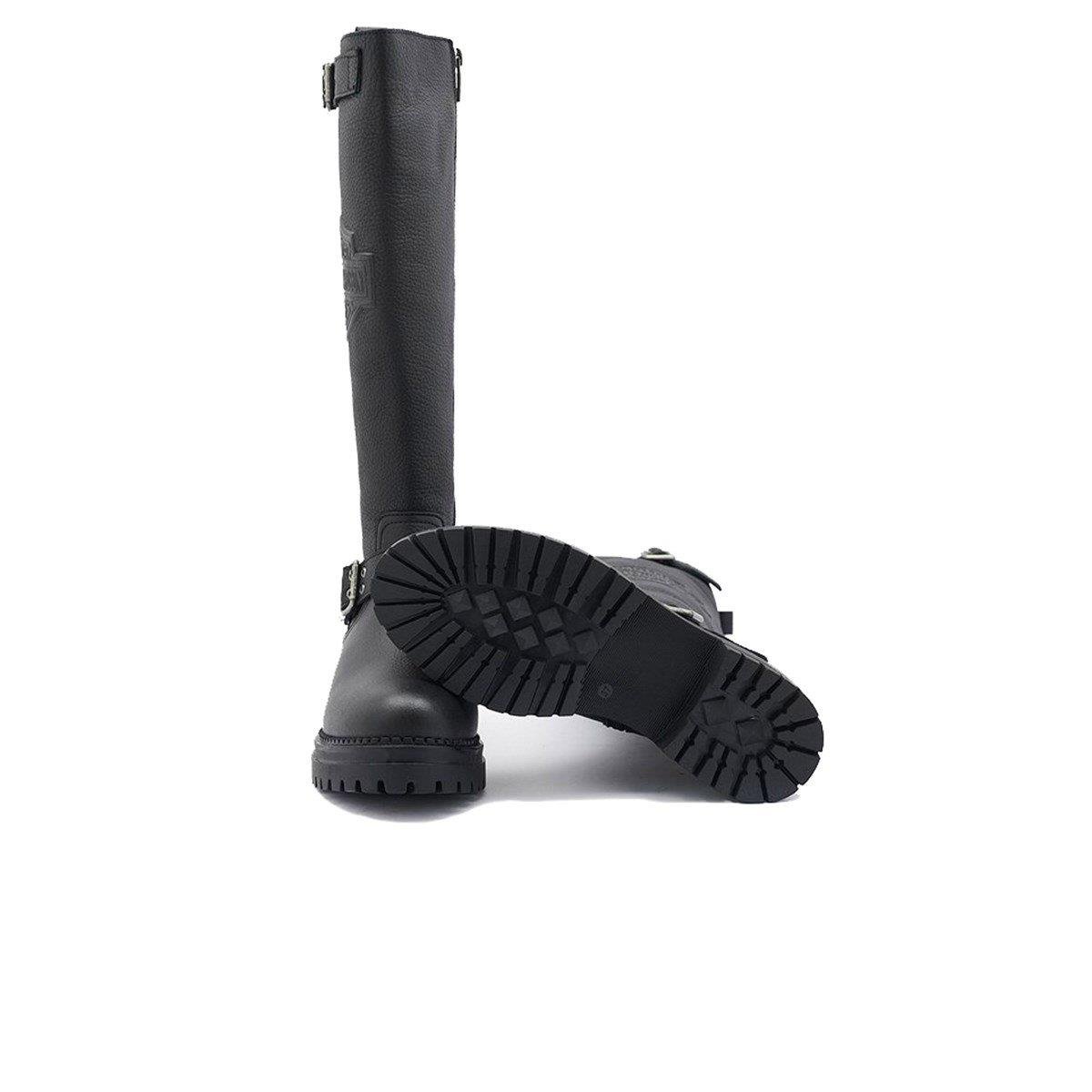 HARLEY DAVIDSON TROUBLE  BOT - SİYAH