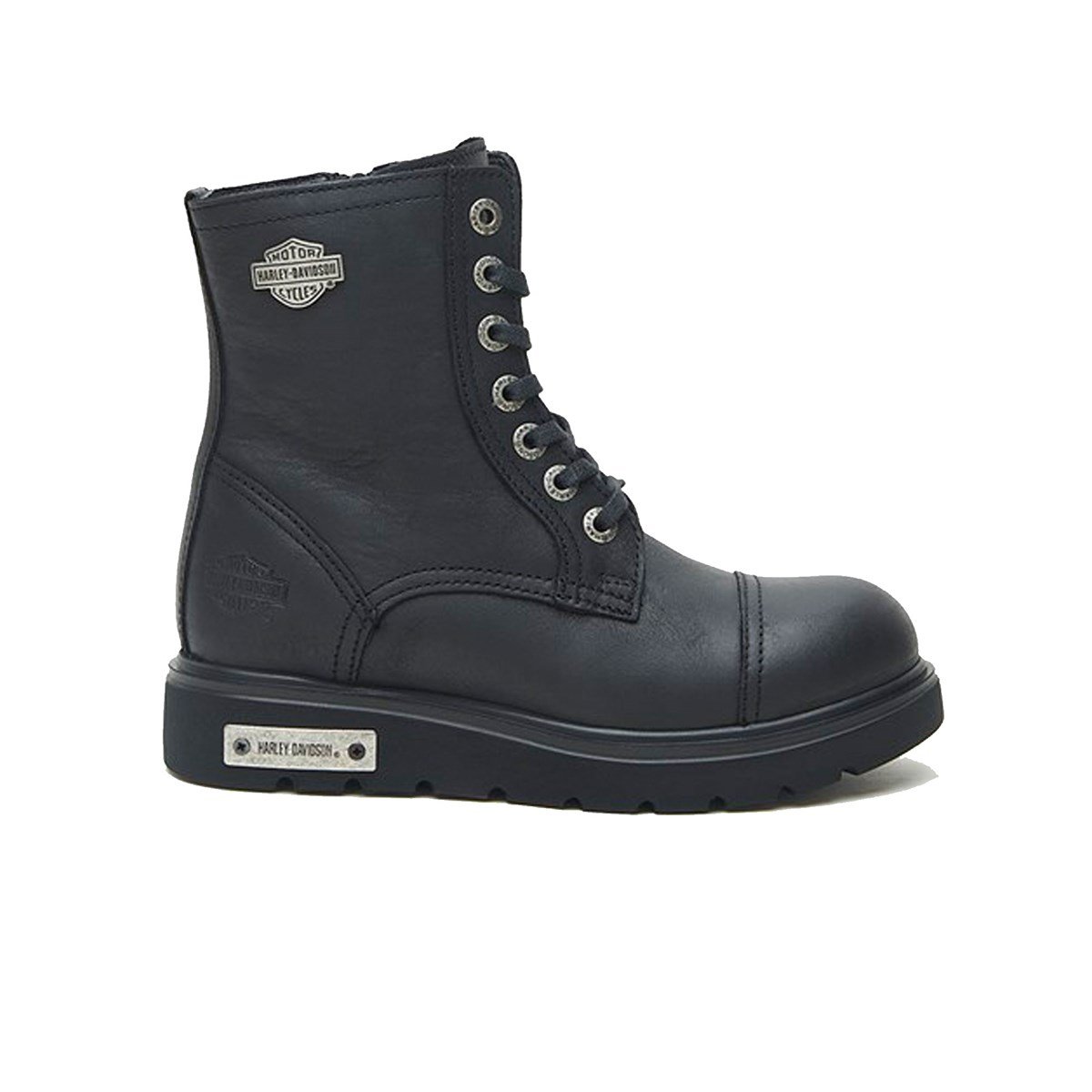 Harley Davidson Tums New Kadın Bot - SİYAH(BASKILI)