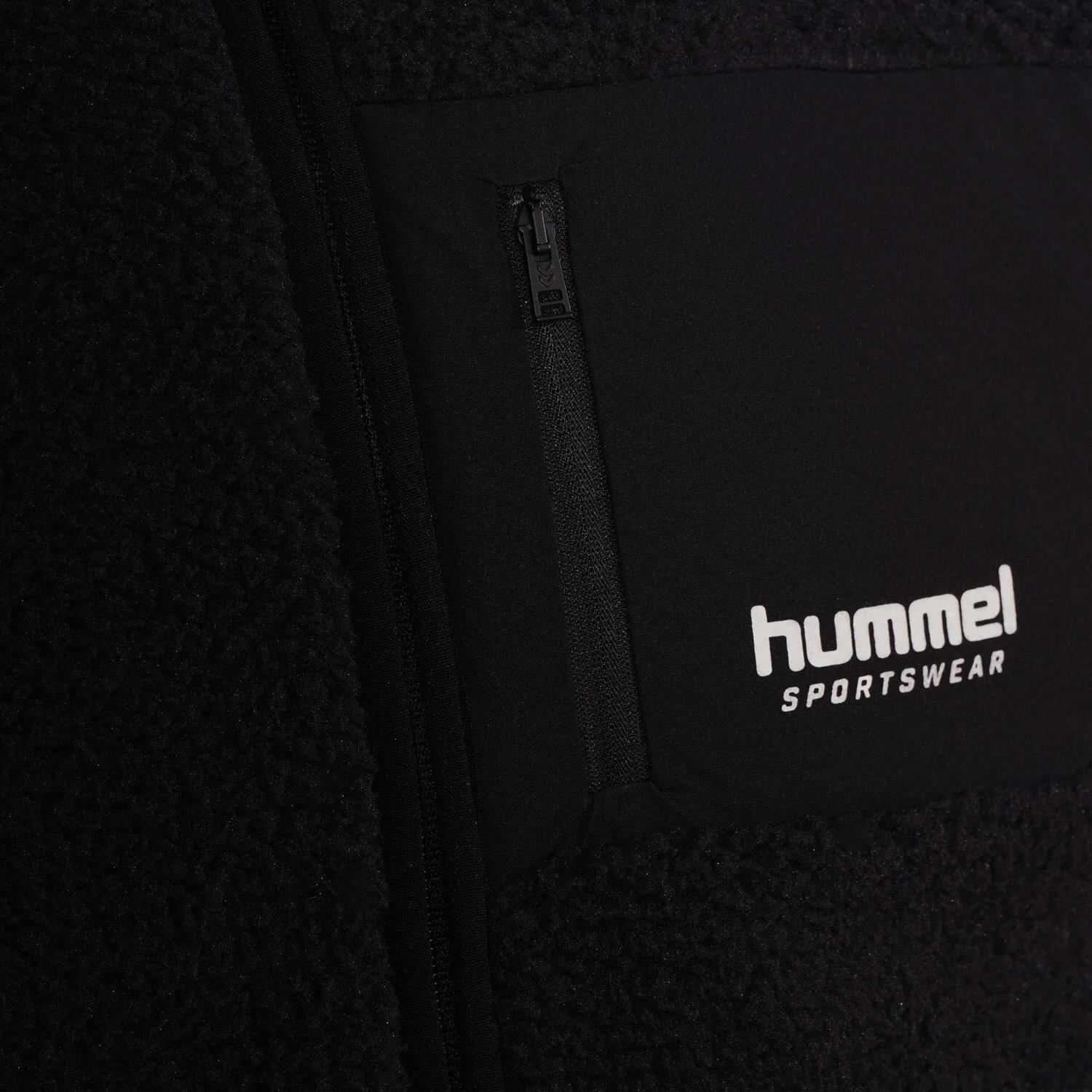 HMLARTHUR SHERPA ZIP JACKET - 2001