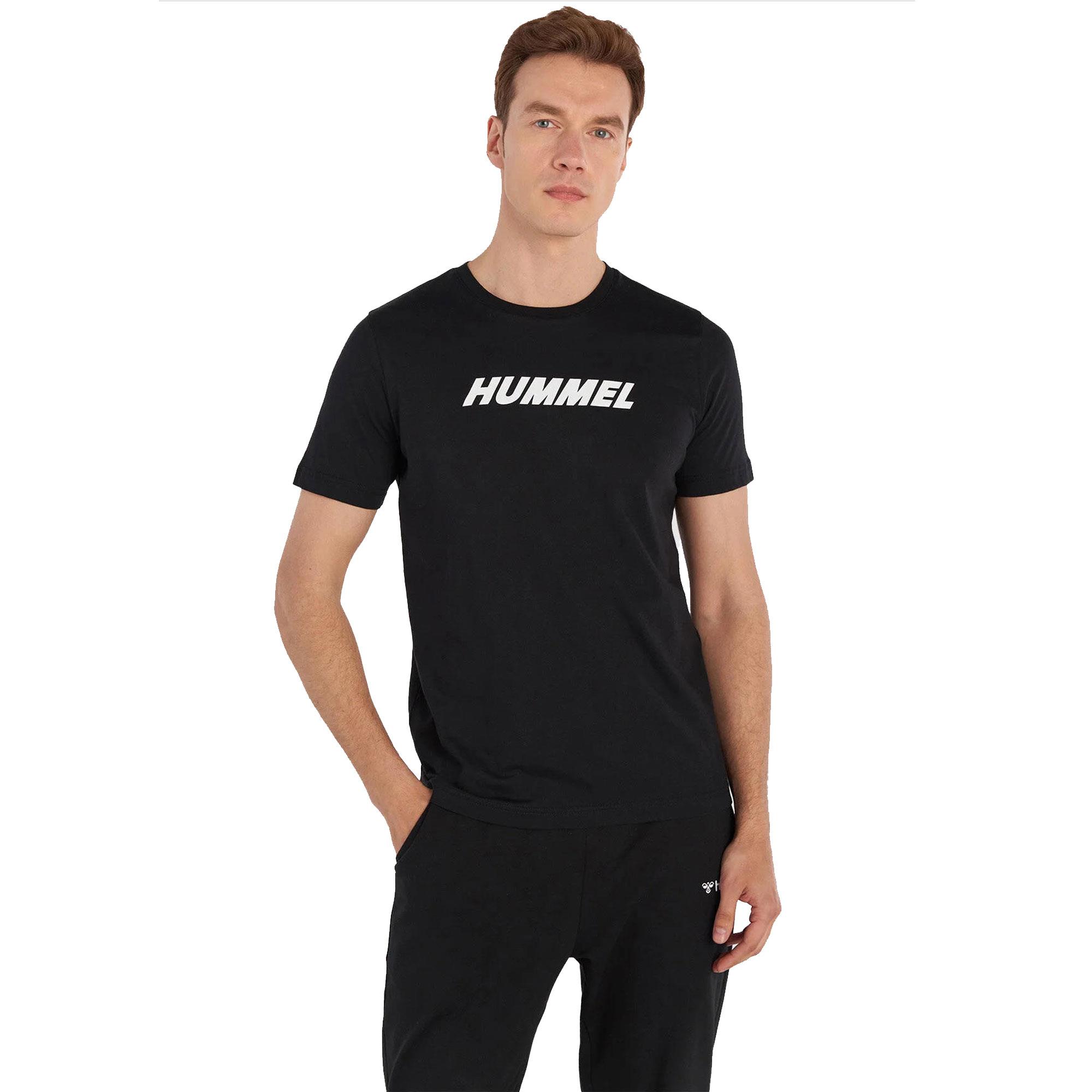 hmlELEMENTAL LOGO COTTON TEE - 2001