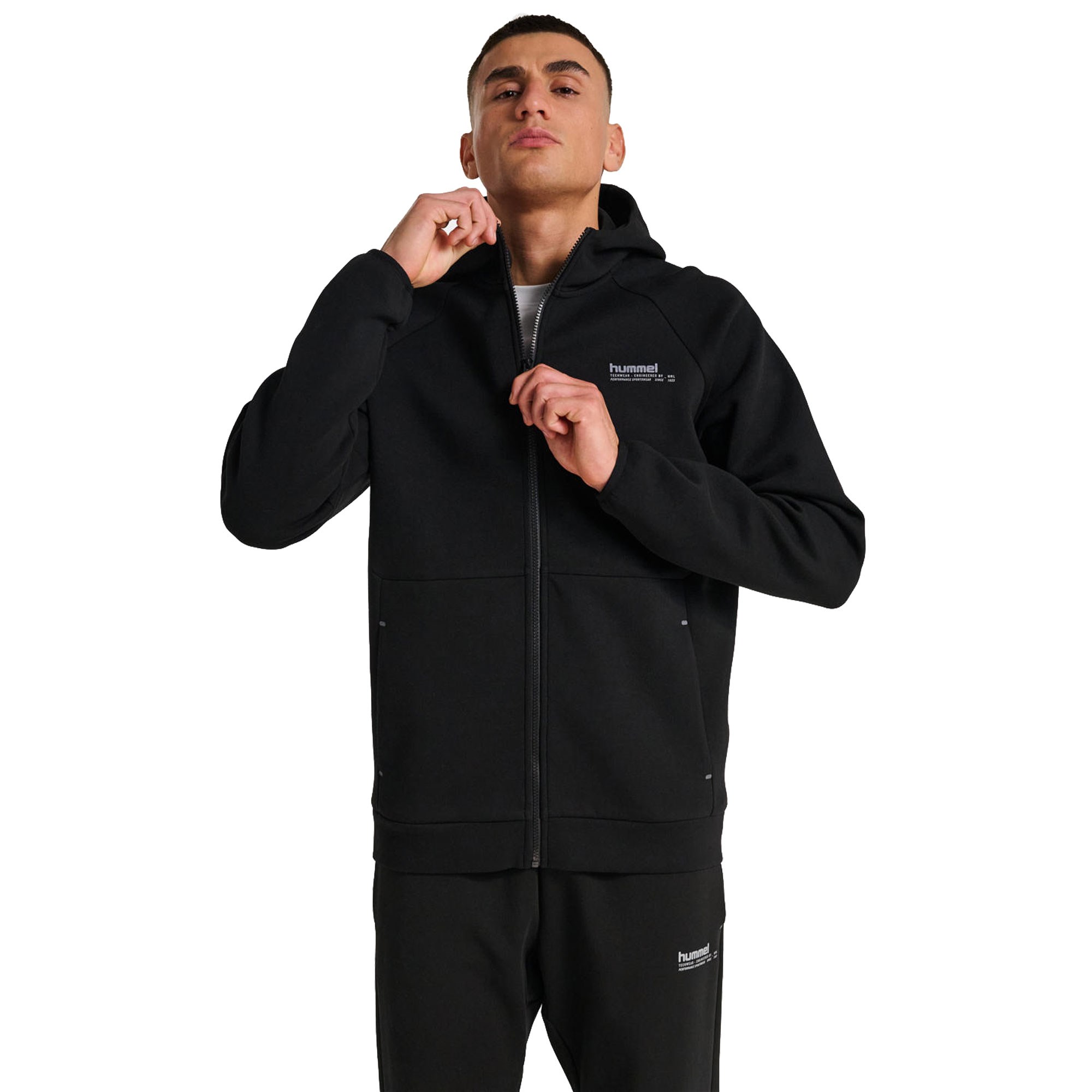 hmlTECH FLEECE REGULAR ZIP HOODIE - 2001